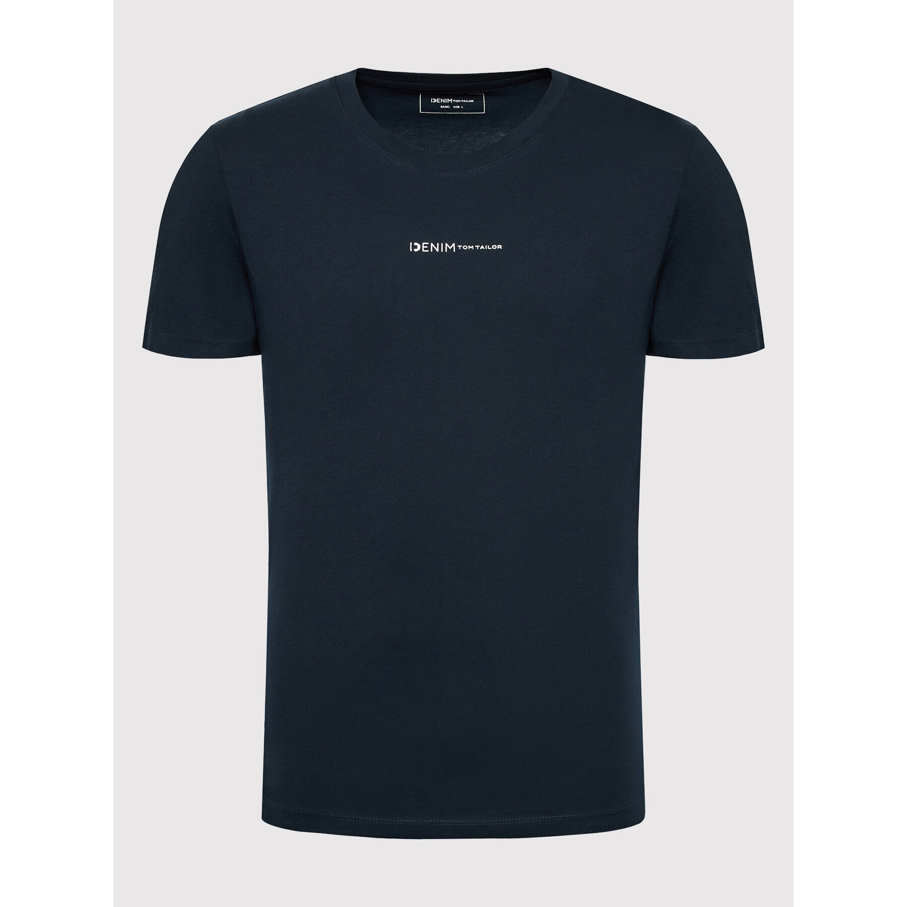 Tom Tailor Denim Тишърт 1032335 Тъмносин Regular Fit - Pepit.bg