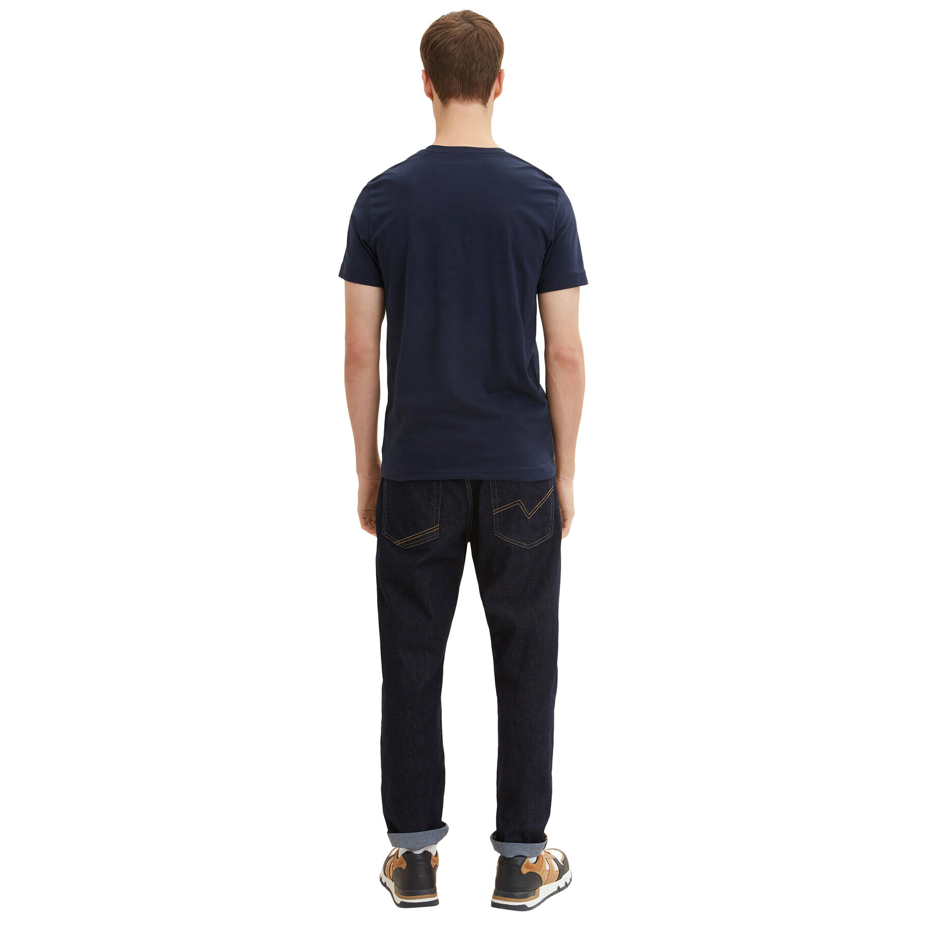 Tom Tailor Тишърт 1034398 Тъмносин Regular Fit - Pepit.bg
