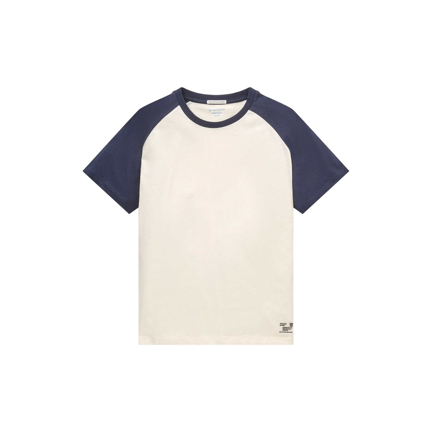 Tom Tailor Тишърт 1034955 Бял - Pepit.bg