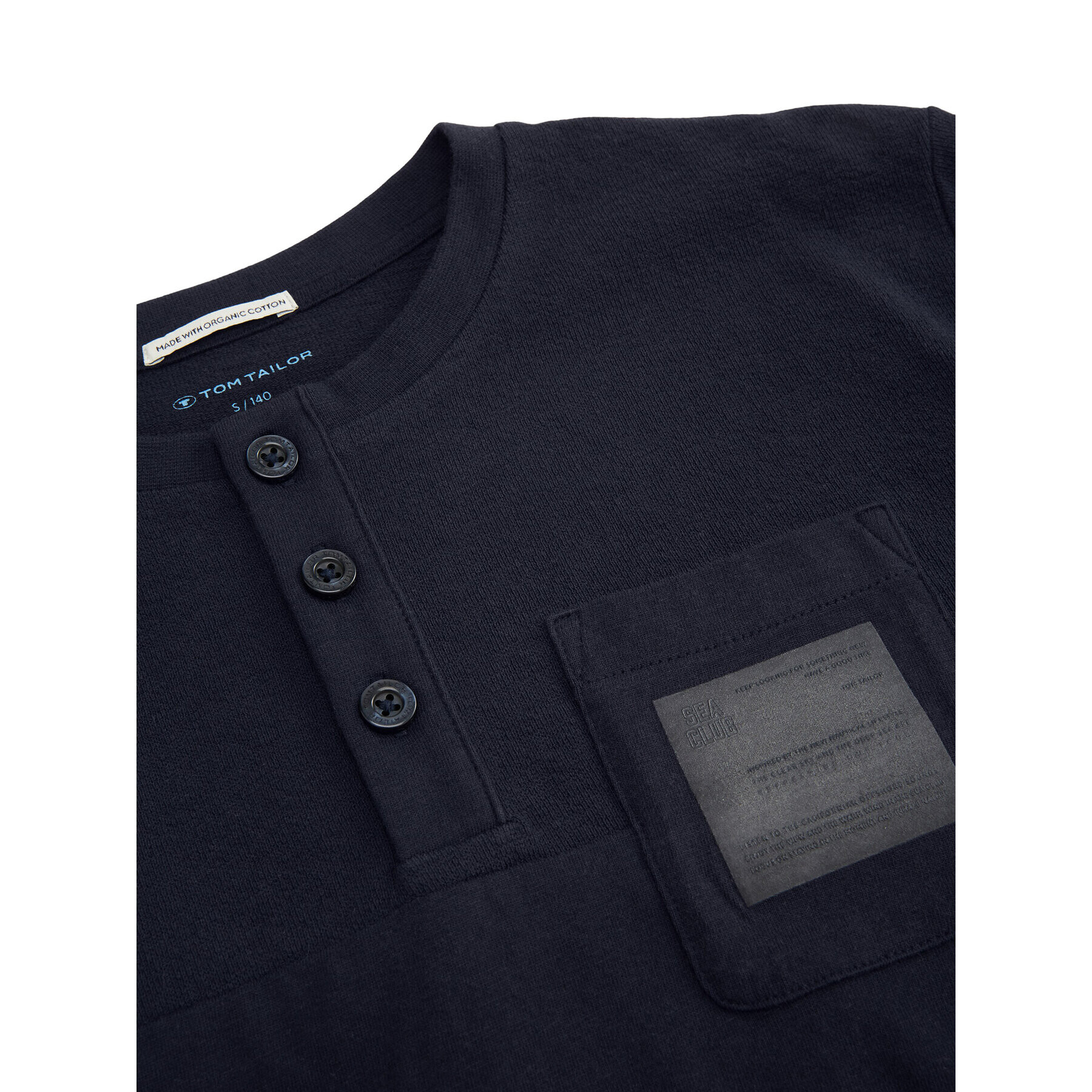 Tom Tailor Тишърт 1034960 Тъмносин - Pepit.bg