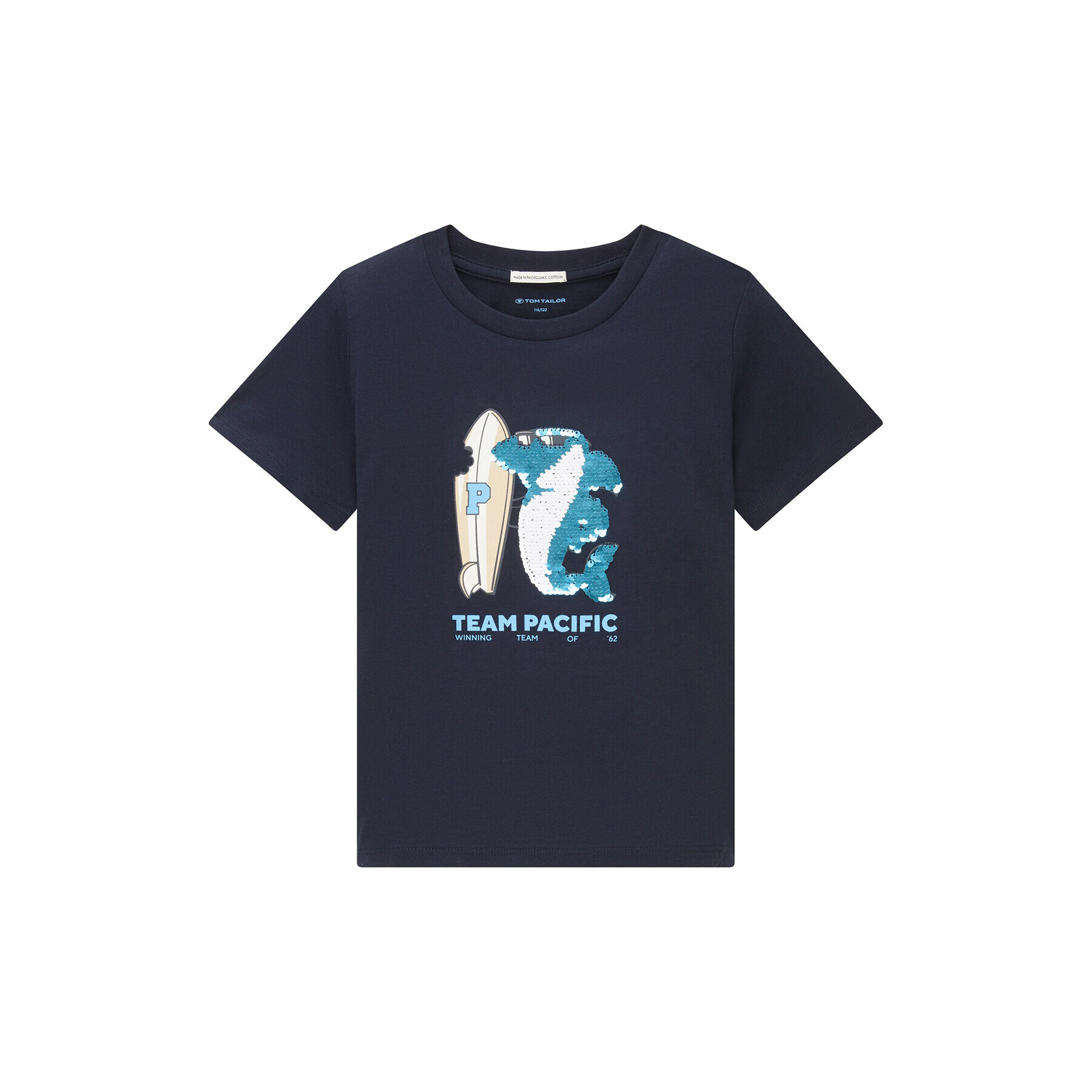 Tom Tailor Тишърт 1035061 Тъмносин - Pepit.bg