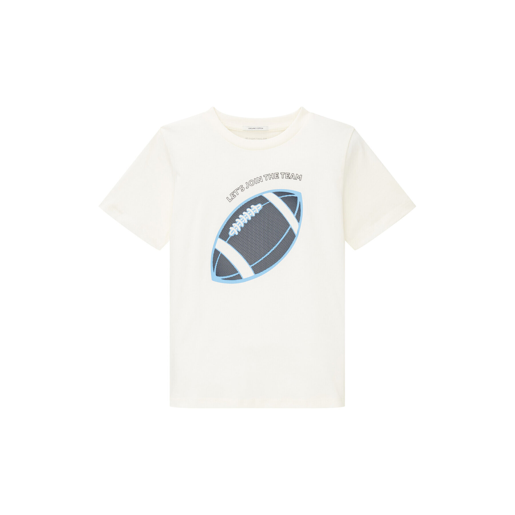 Tom Tailor Тишърт 1035195 Бял - Pepit.bg