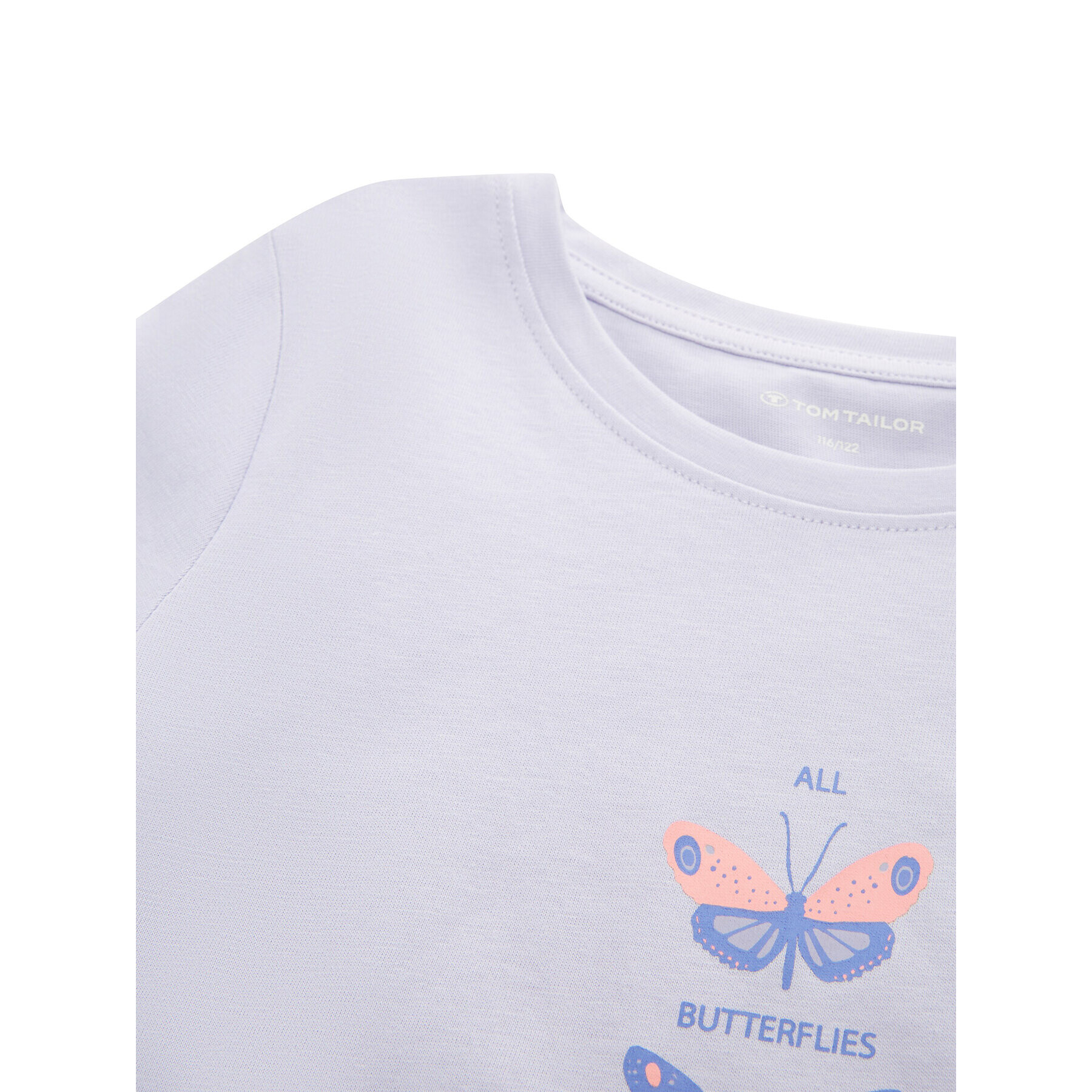 Tom Tailor Тишърт 1035196 Виолетов - Pepit.bg