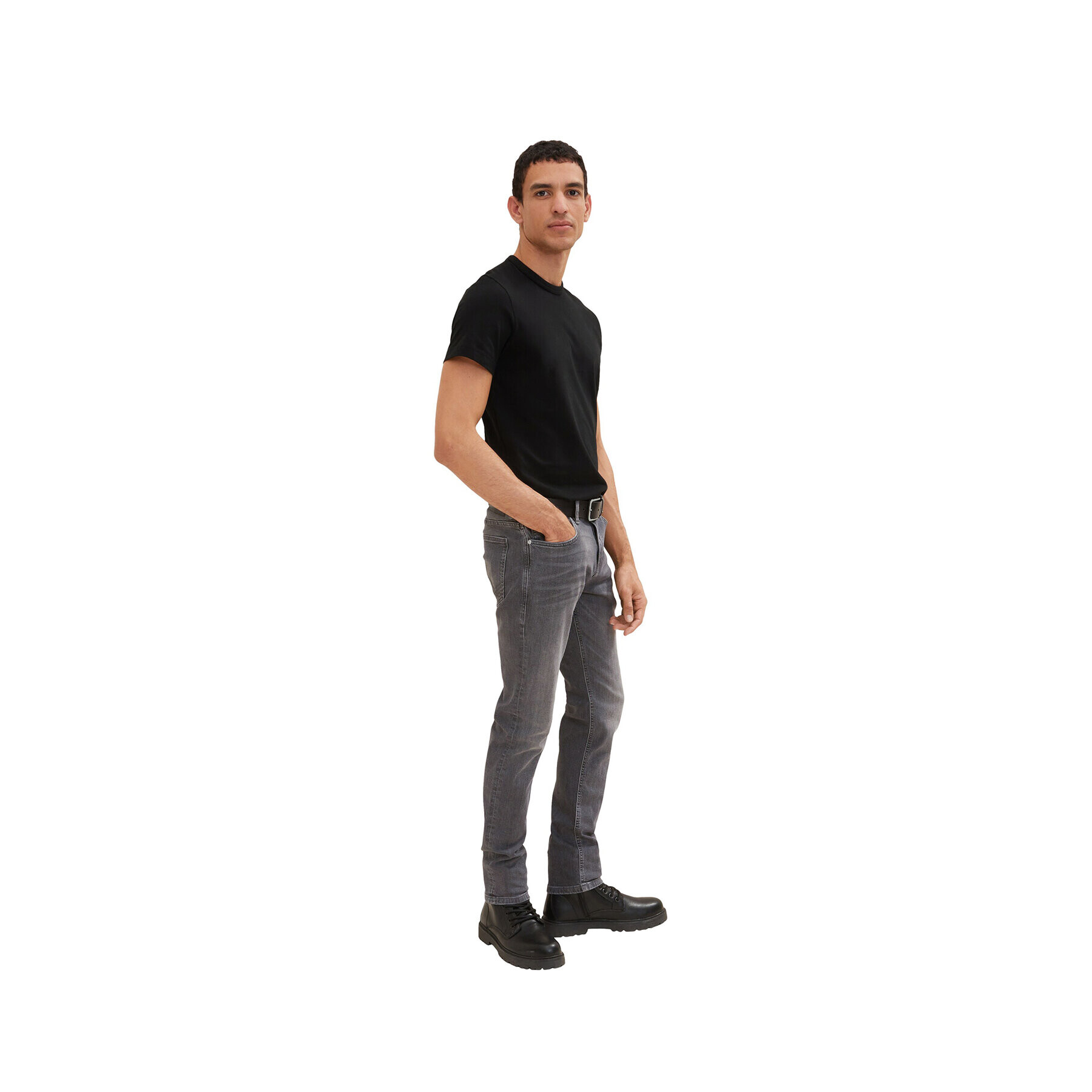 Tom Tailor Тишърт 1035552 Черен Regular Fit - Pepit.bg