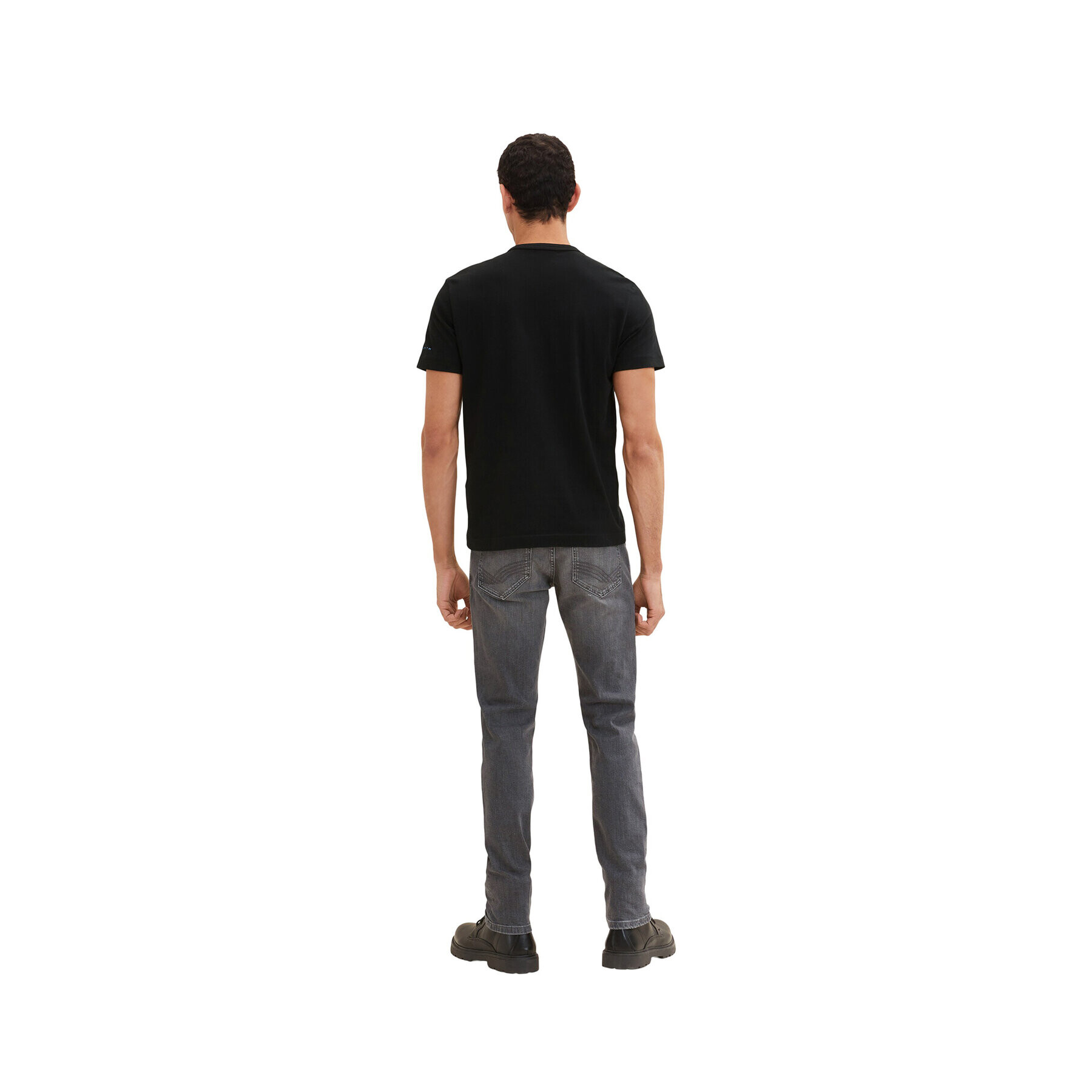 Tom Tailor Тишърт 1035552 Черен Regular Fit - Pepit.bg