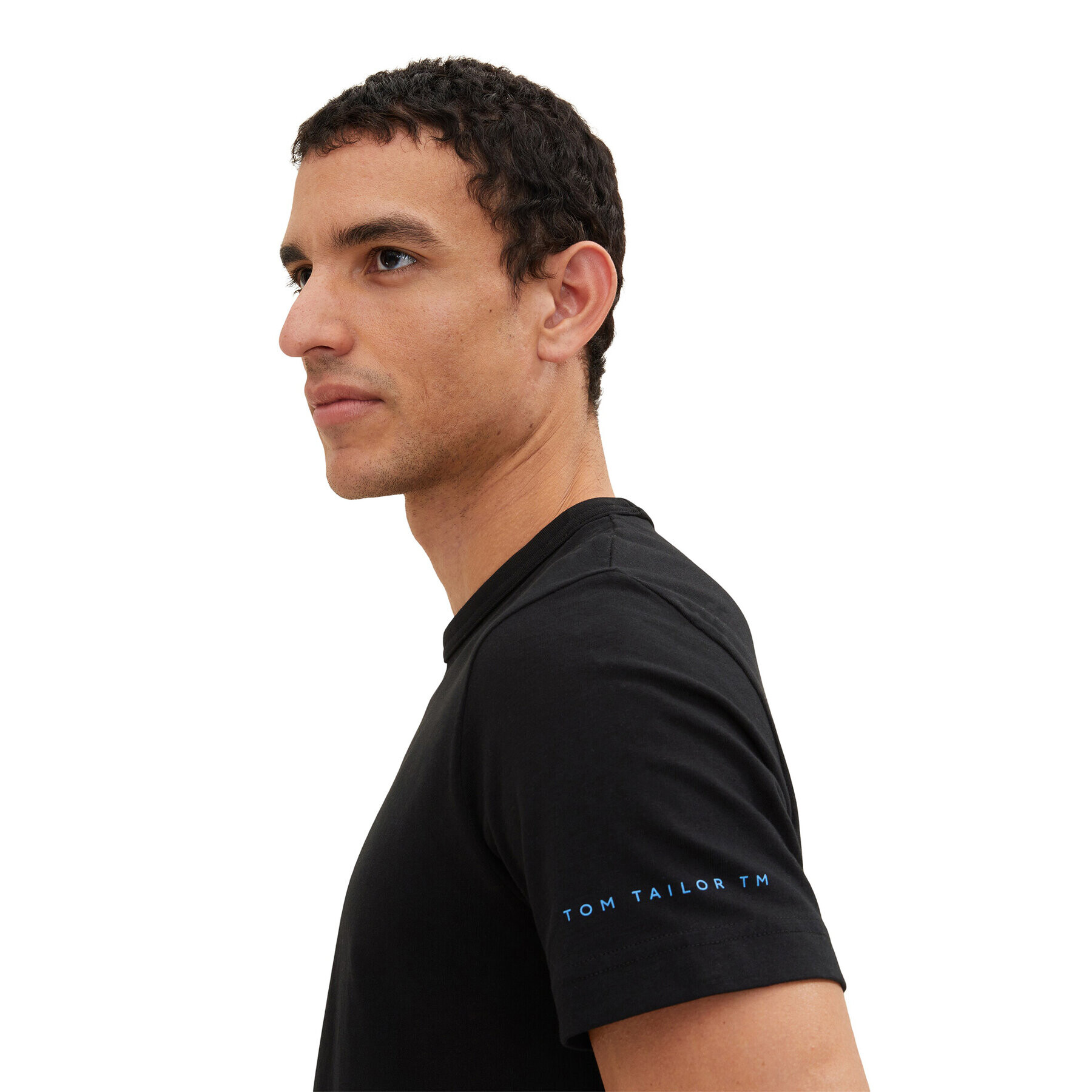 Tom Tailor Тишърт 1035552 Черен Regular Fit - Pepit.bg