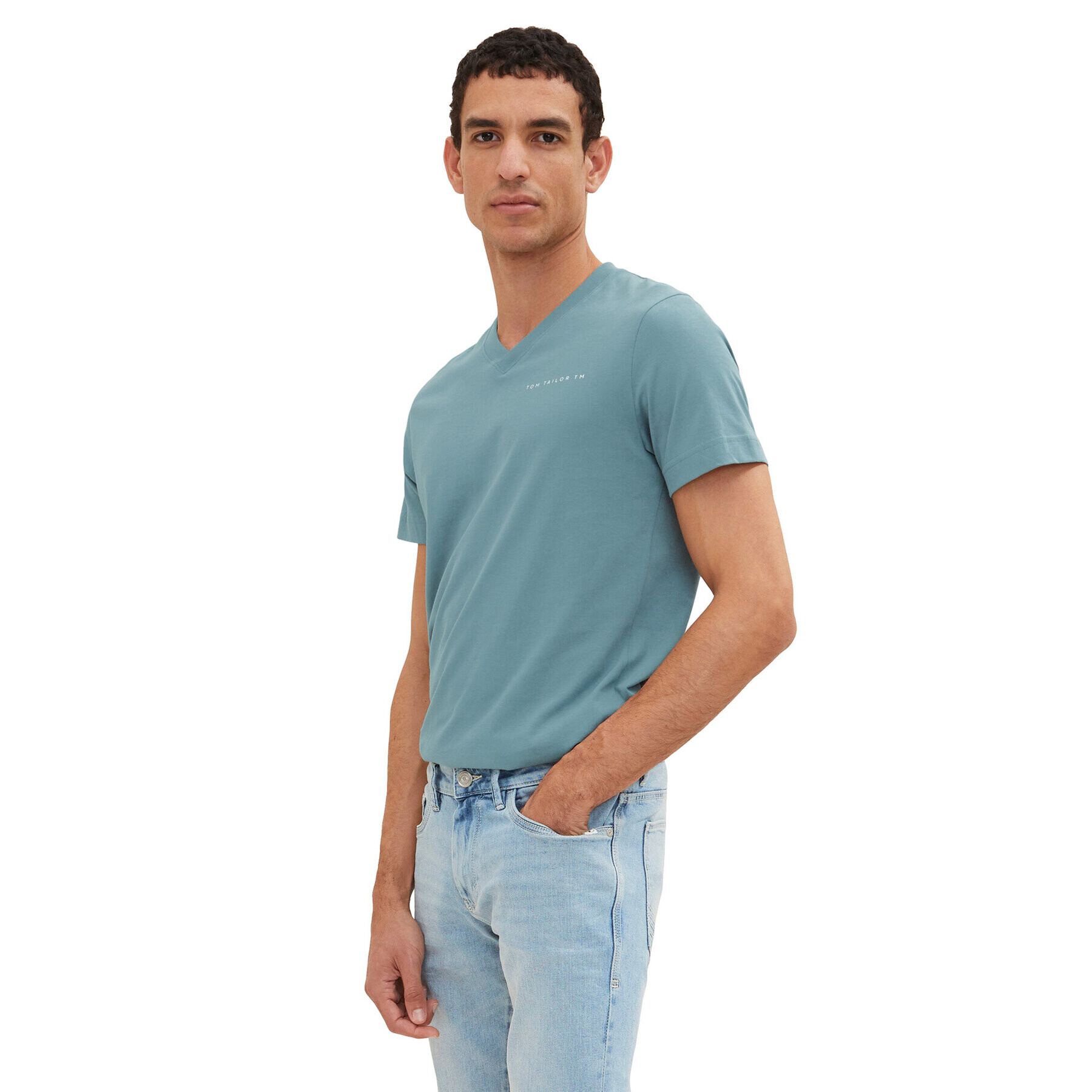 Tom Tailor Тишърт 1035553 Зелен - Pepit.bg