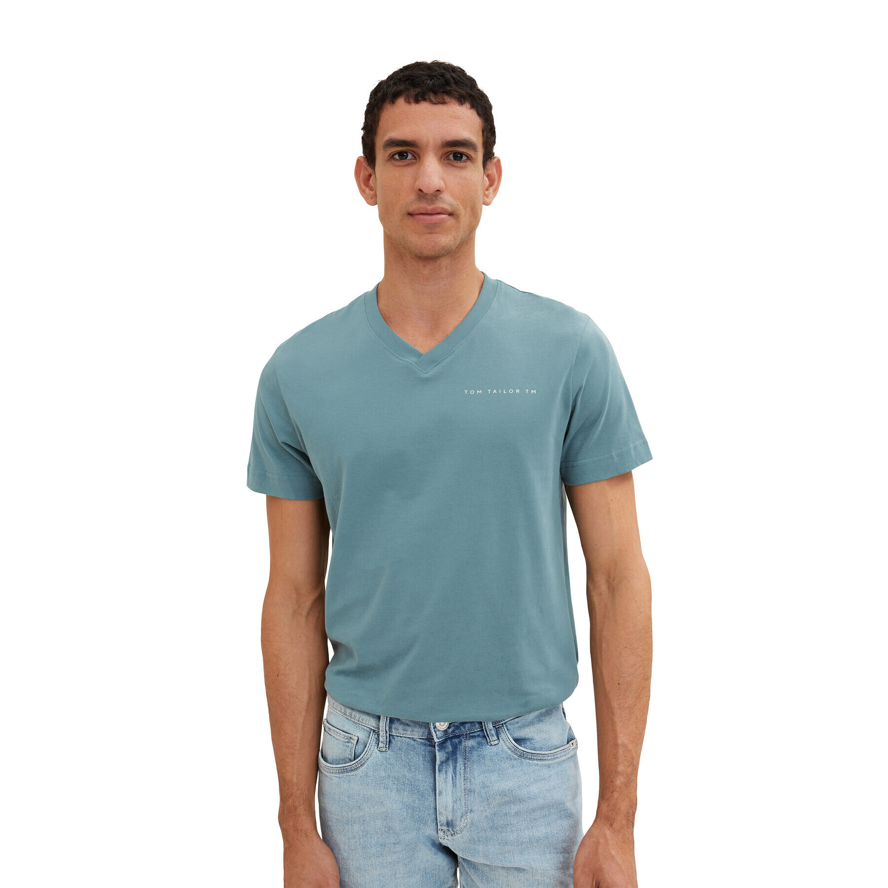 Tom Tailor Тишърт 1035553 Зелен - Pepit.bg