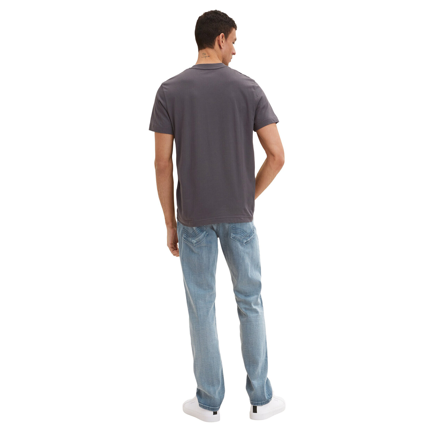 Tom Tailor Тишърт 1035611 Сив - Pepit.bg