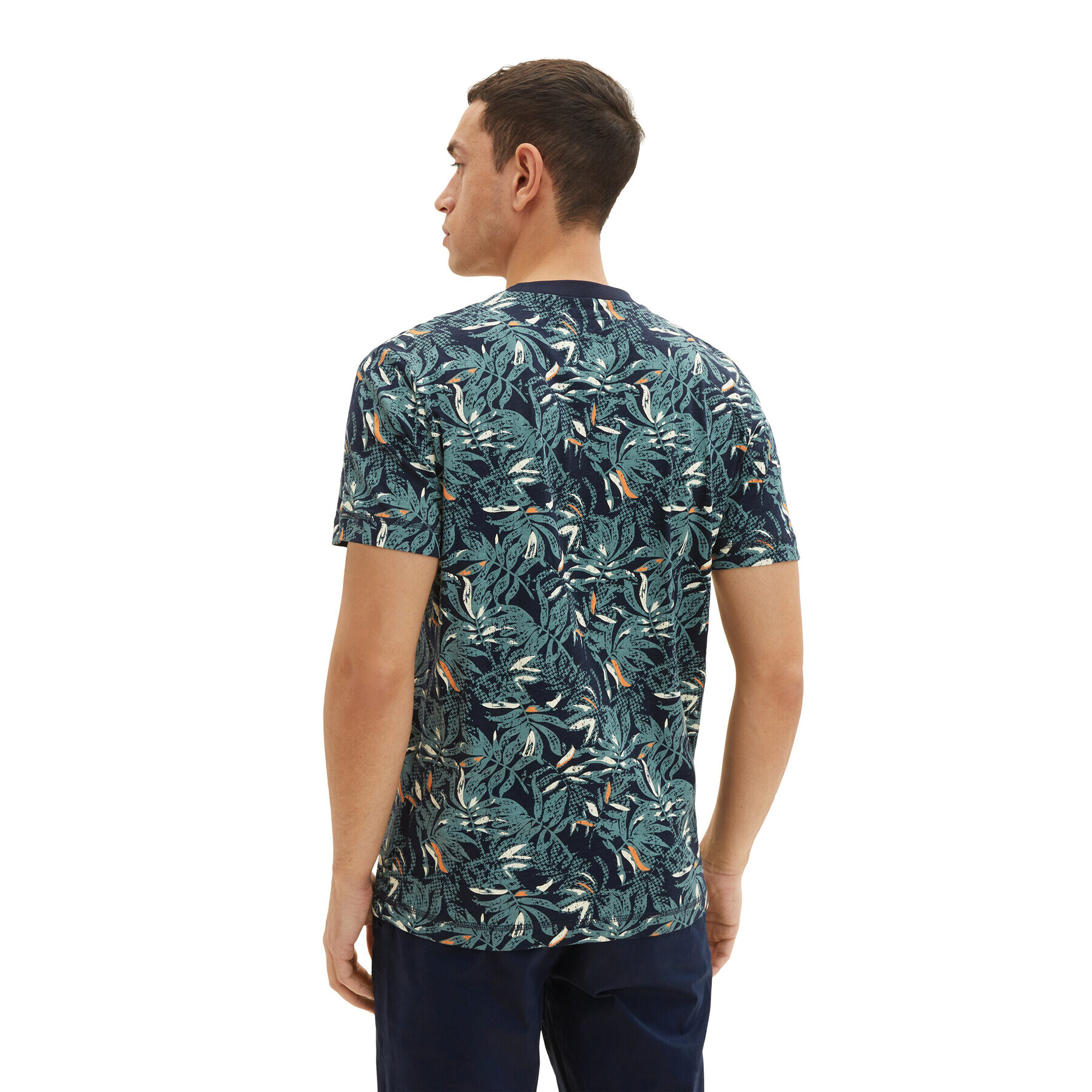 Tom Tailor Тишърт 1035629 Тъмносин Regular Fit - Pepit.bg