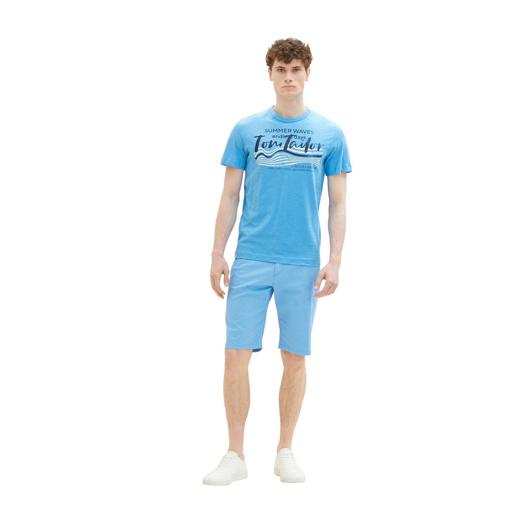 Tom Tailor Тишърт 1036322 Син Regular Fit - Pepit.bg