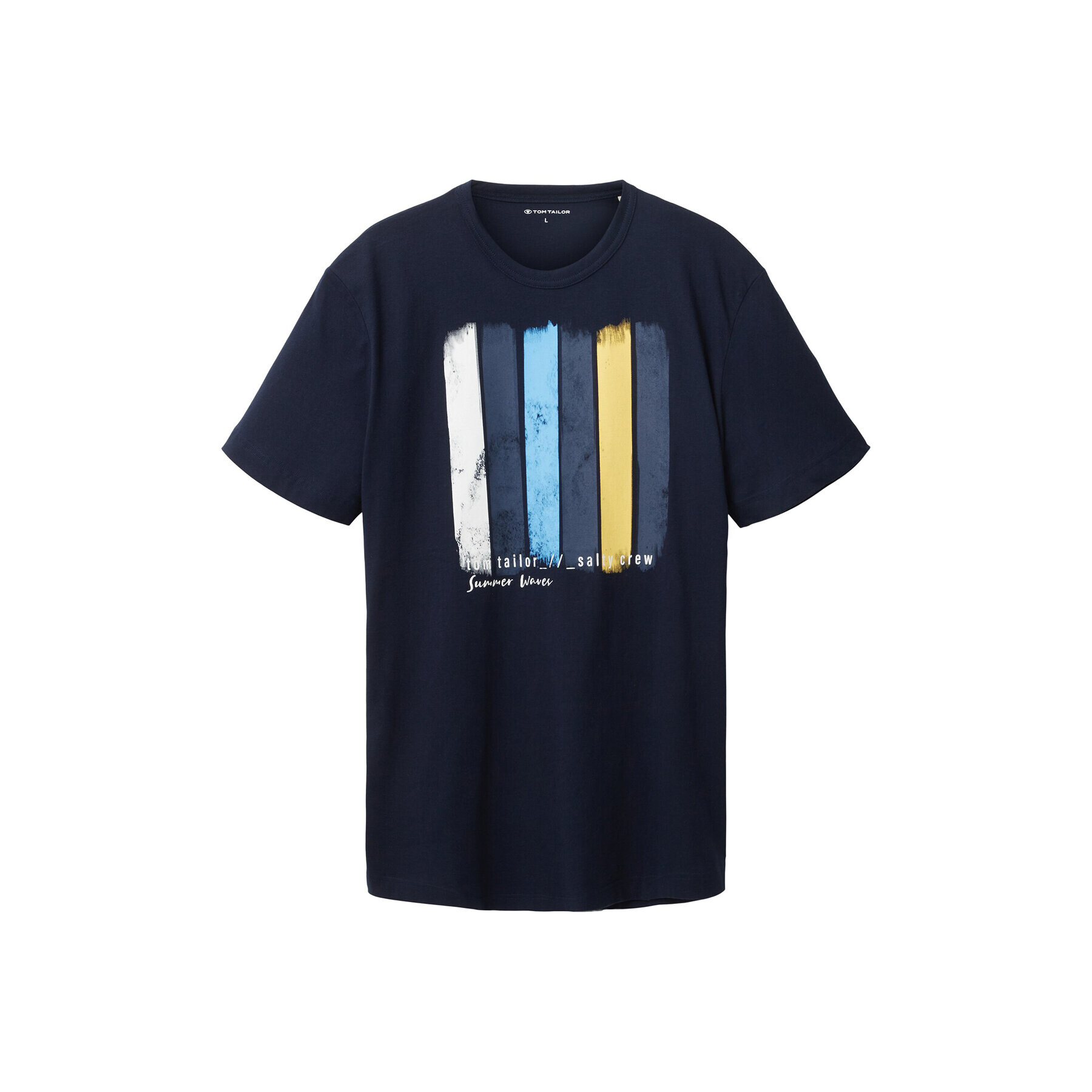 Tom Tailor Тишърт 1036328 Тъмносин Regular Fit - Pepit.bg