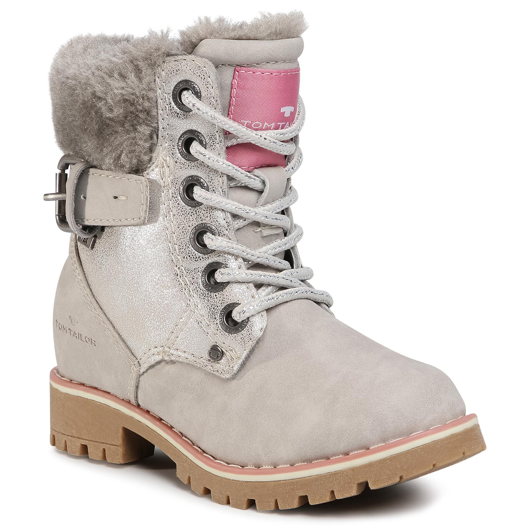 Tom Tailor Туристически oбувки 907081500(III) Сив - Pepit.bg