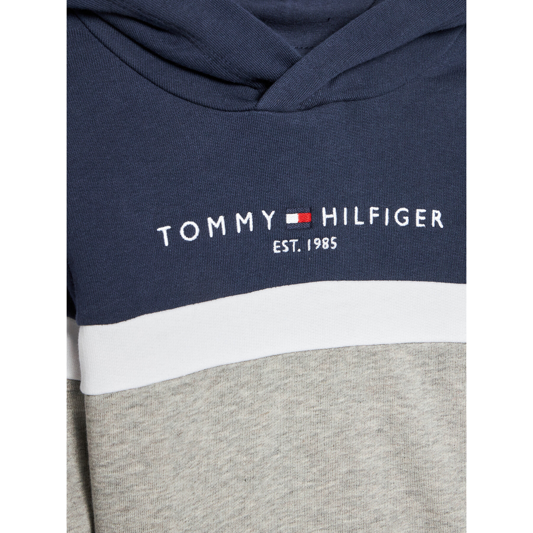 Tommy Hilfiger Анцуг Colorblock KB0KB06891 M Сив Regular Fit - Pepit.bg