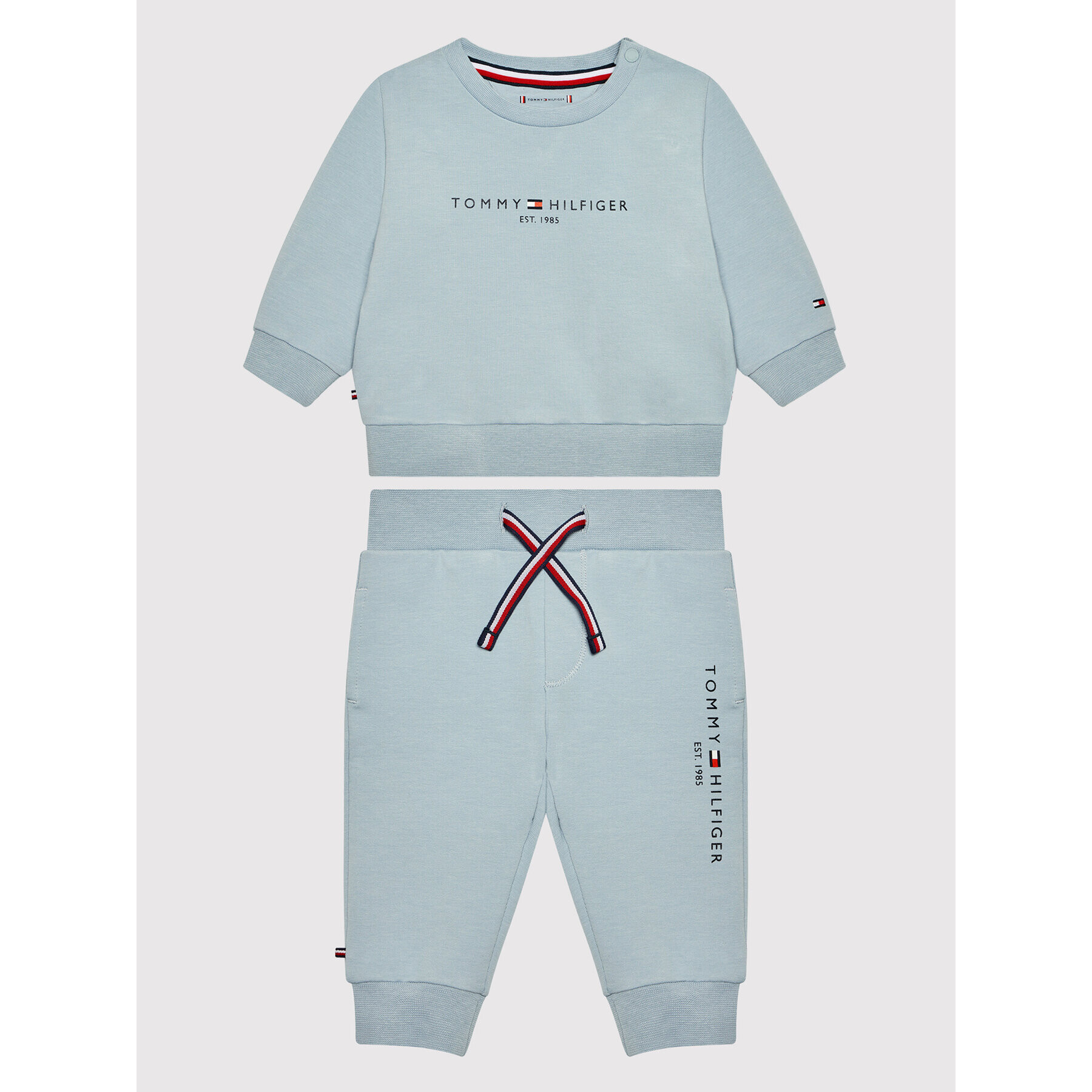 Tommy Hilfiger Анцуг Essential KN0KN01357 Син Regular Fit - Pepit.bg