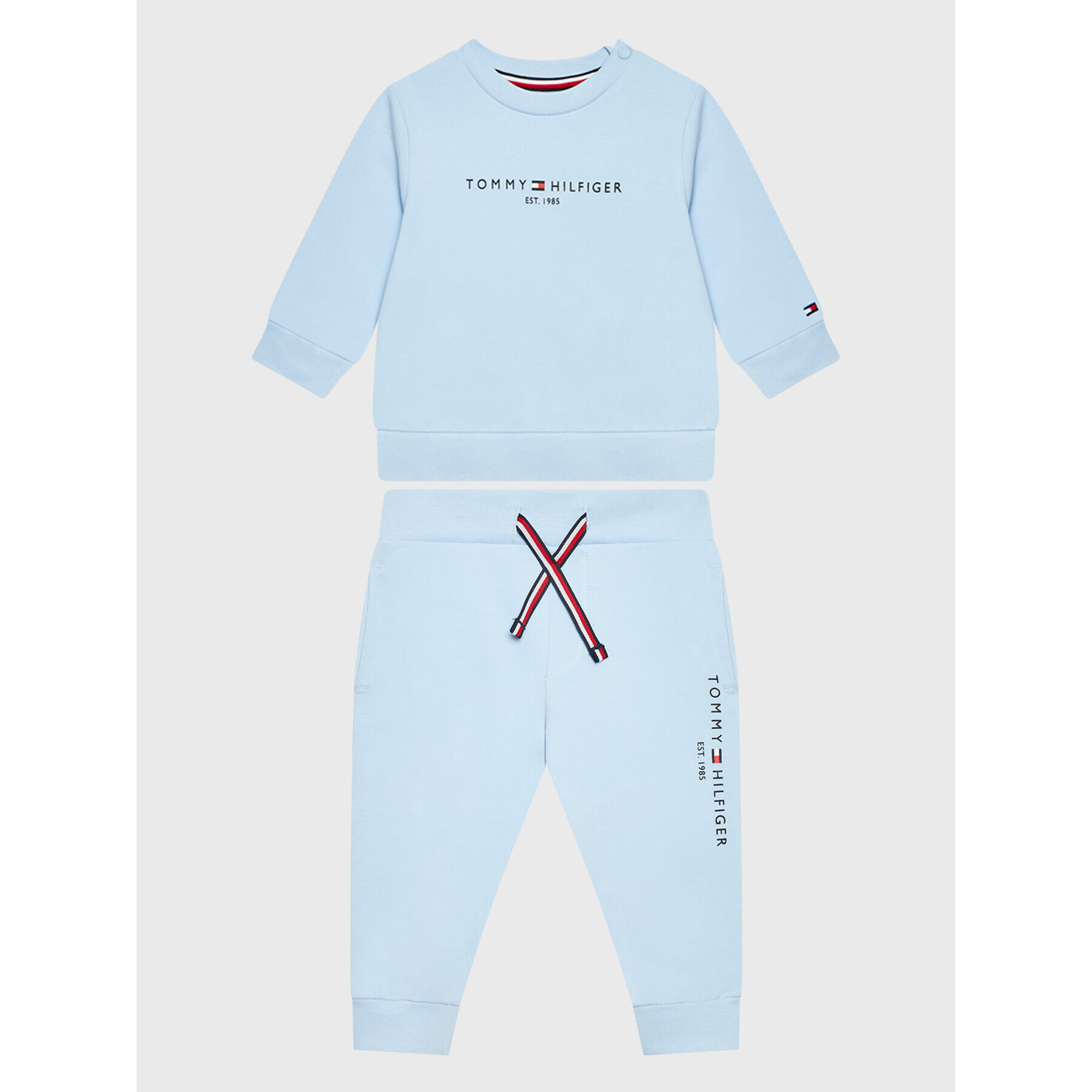 Tommy Hilfiger Анцуг Essential KN0KN01357 Син Regular Fit - Pepit.bg