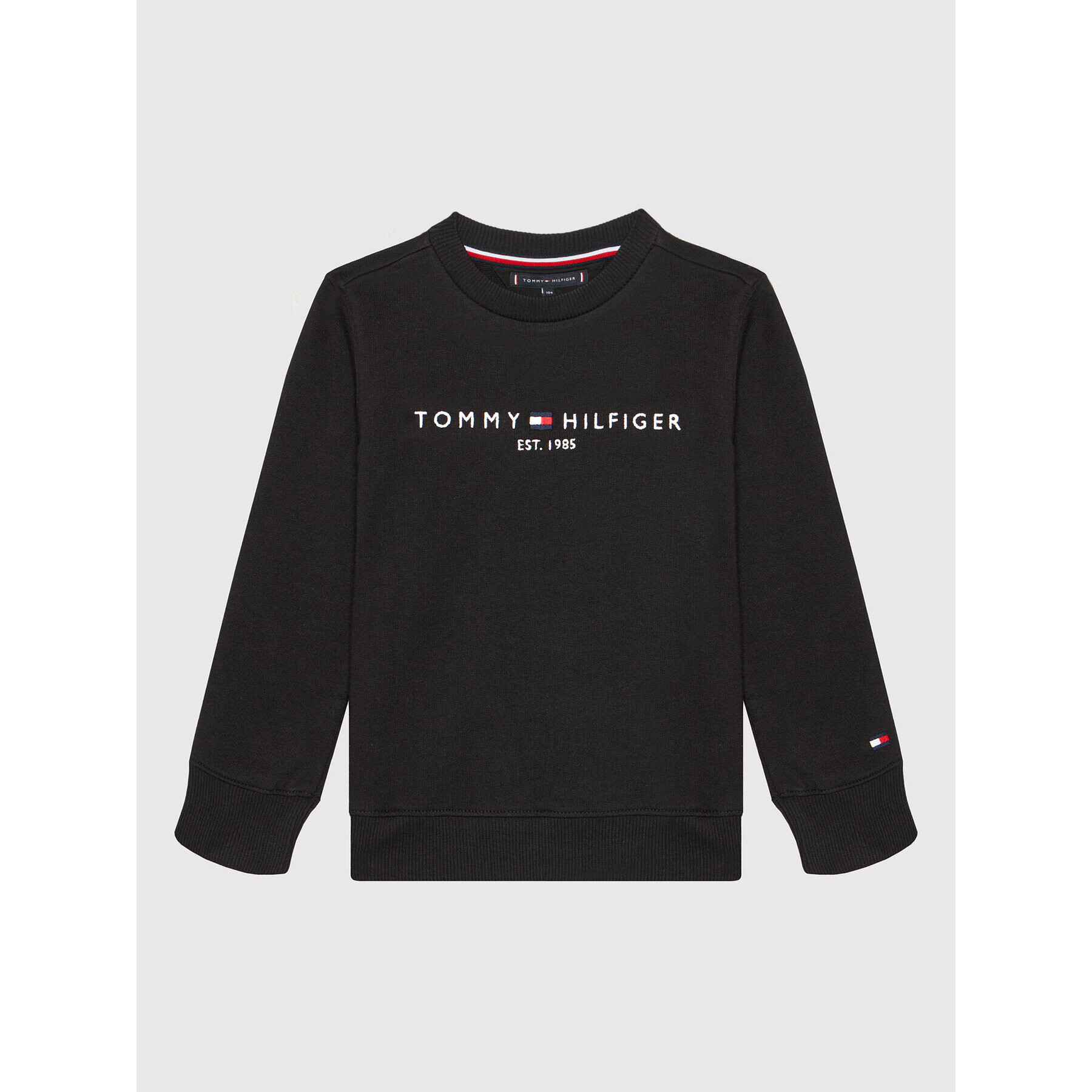 Tommy Hilfiger Анцуг Essential Set KB0KB06174 D Черен Regular Fit - Pepit.bg