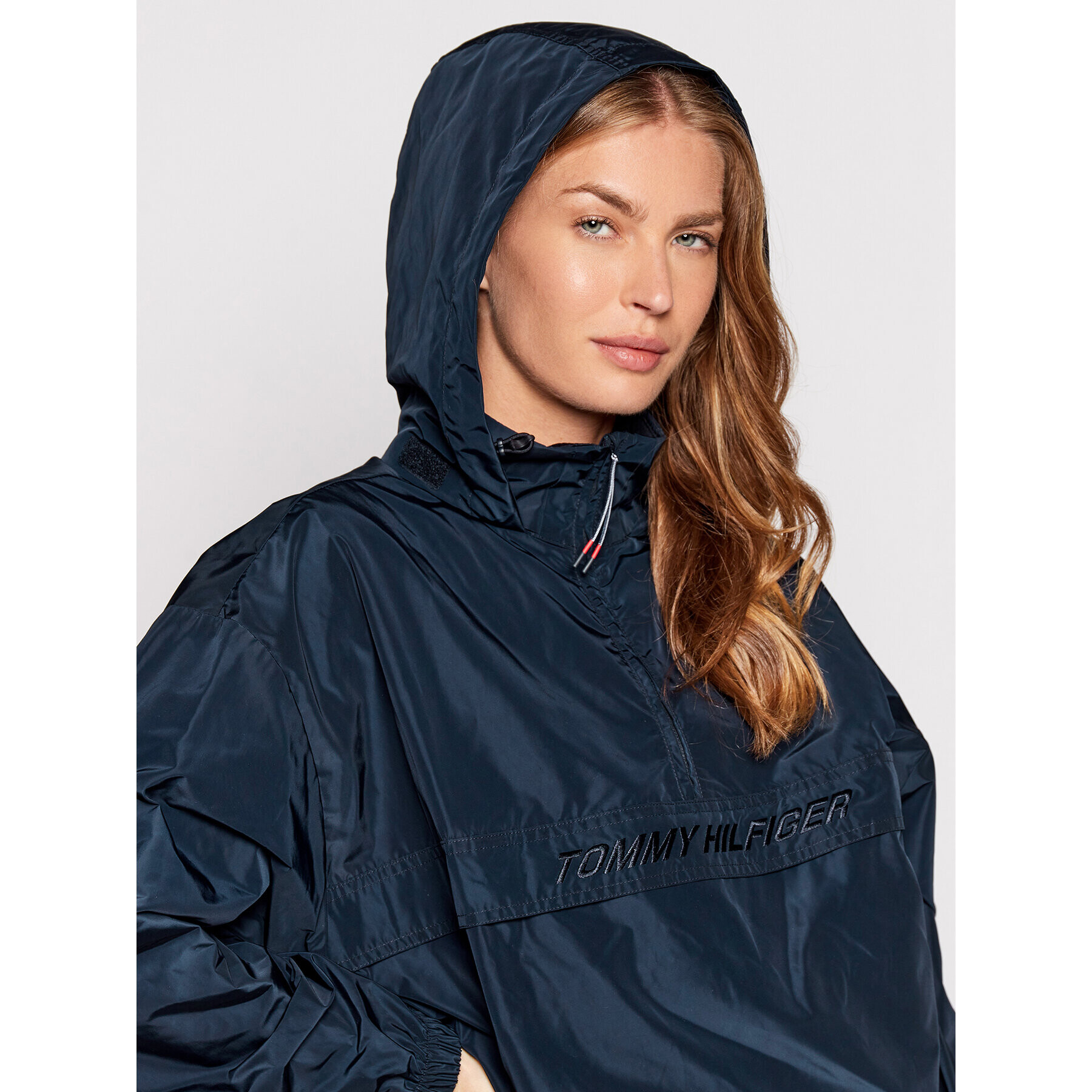 Tommy Hilfiger Анорак S10S101267 Тъмносин Relaxed Fit - Pepit.bg