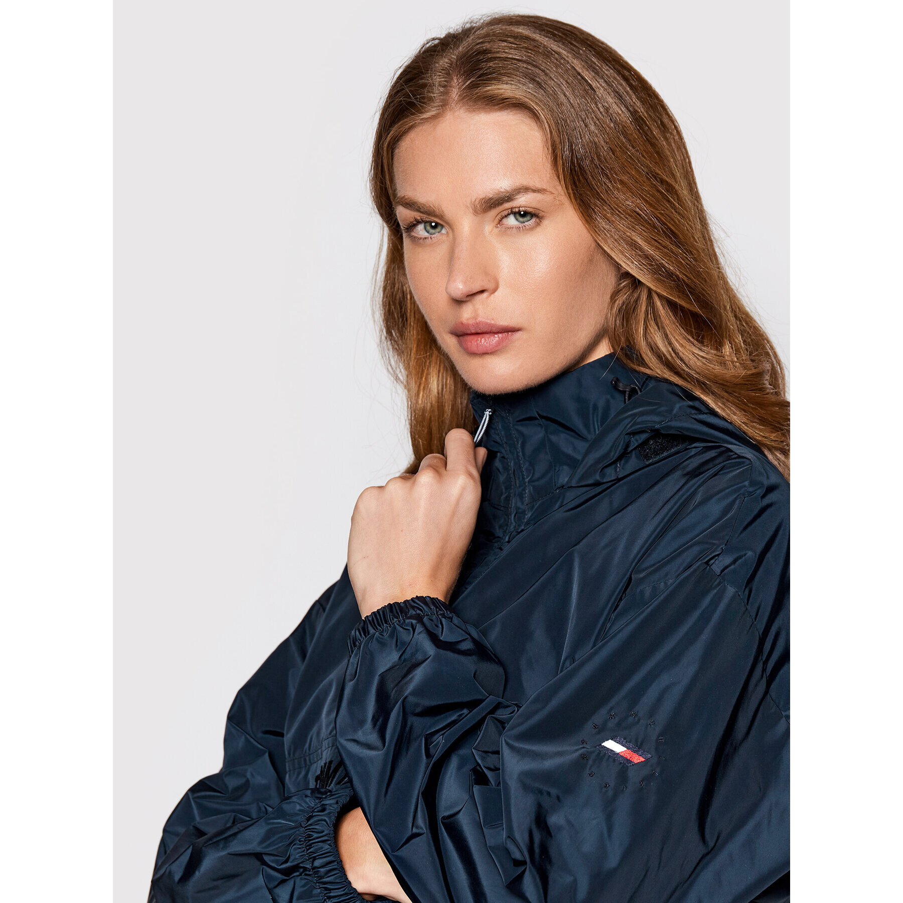 Tommy Hilfiger Анорак S10S101267 Тъмносин Relaxed Fit - Pepit.bg
