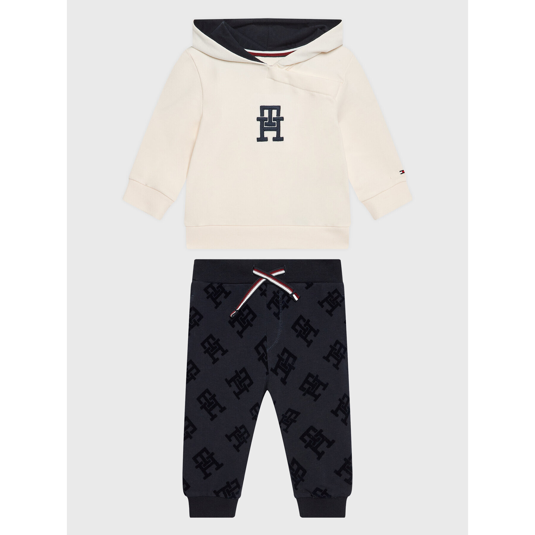 Tommy Hilfiger Анцуг Baby Monogram KN0KN01559 Цветен Regular Fit - Pepit.bg