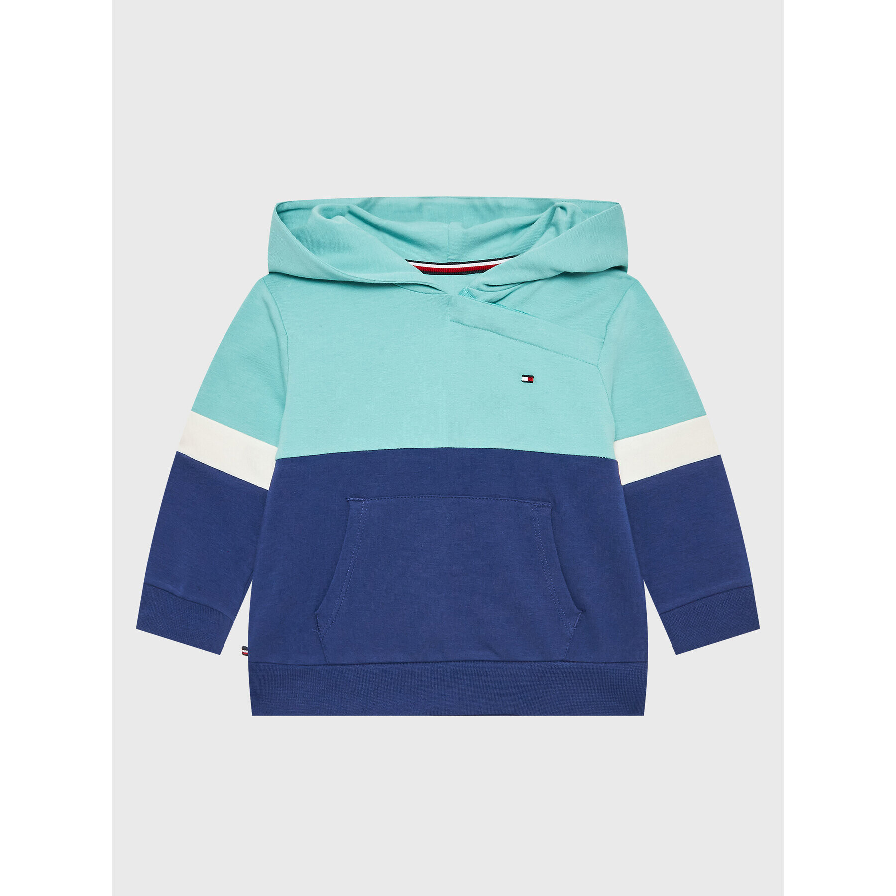 Tommy Hilfiger Анцуг Colorblock KN0KN01558 Тъмносин Regular Fit - Pepit.bg