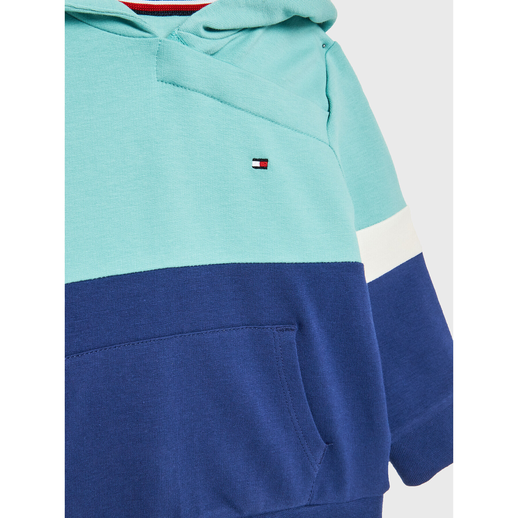 Tommy Hilfiger Анцуг Colorblock KN0KN01558 Тъмносин Regular Fit - Pepit.bg
