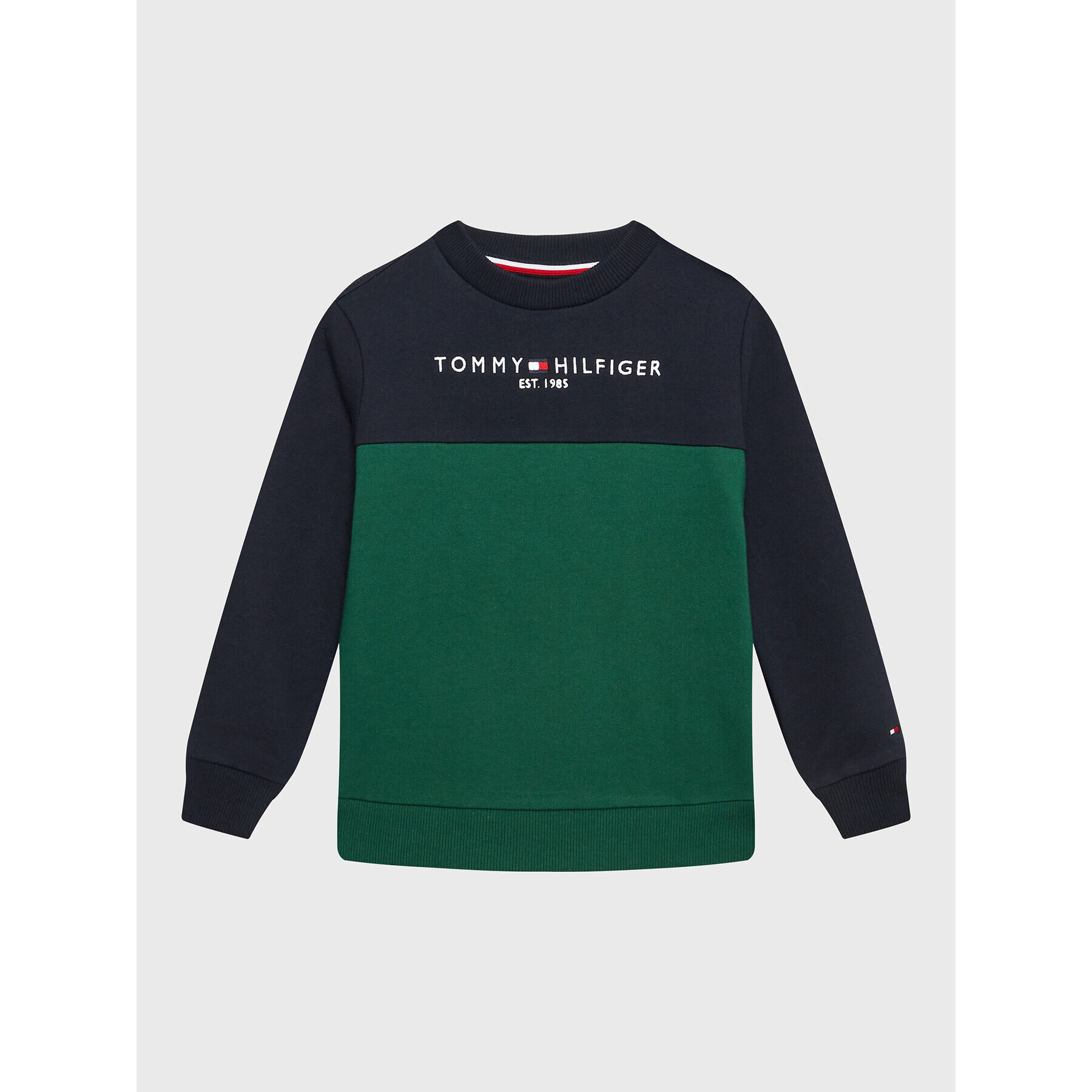 Tommy Hilfiger Анцуг Essential KB0KB07966 D Зелен Regular Fit - Pepit.bg