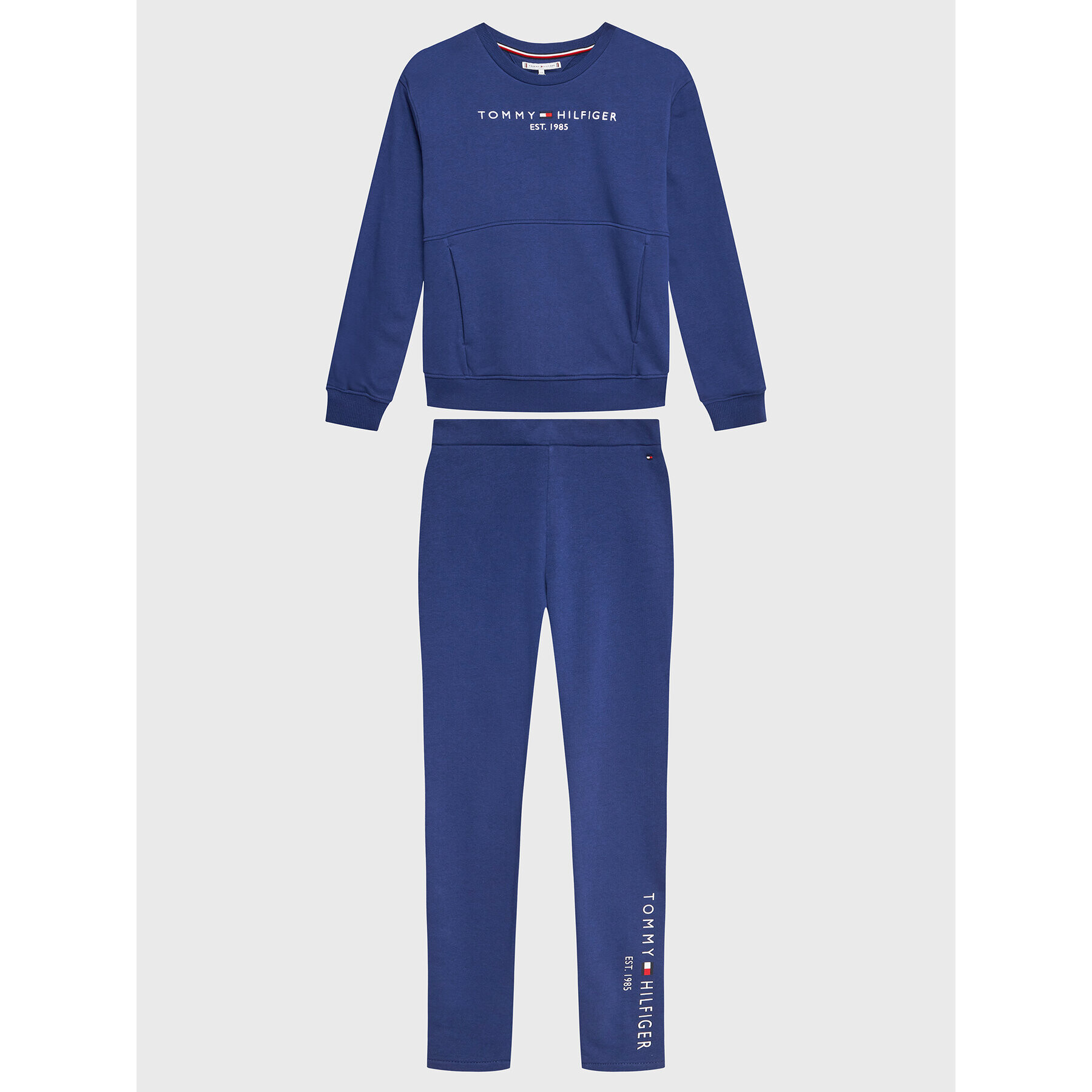 Tommy Hilfiger Анцуг Essential KG0KG07042 D Тъмносин Regular Fit - Pepit.bg