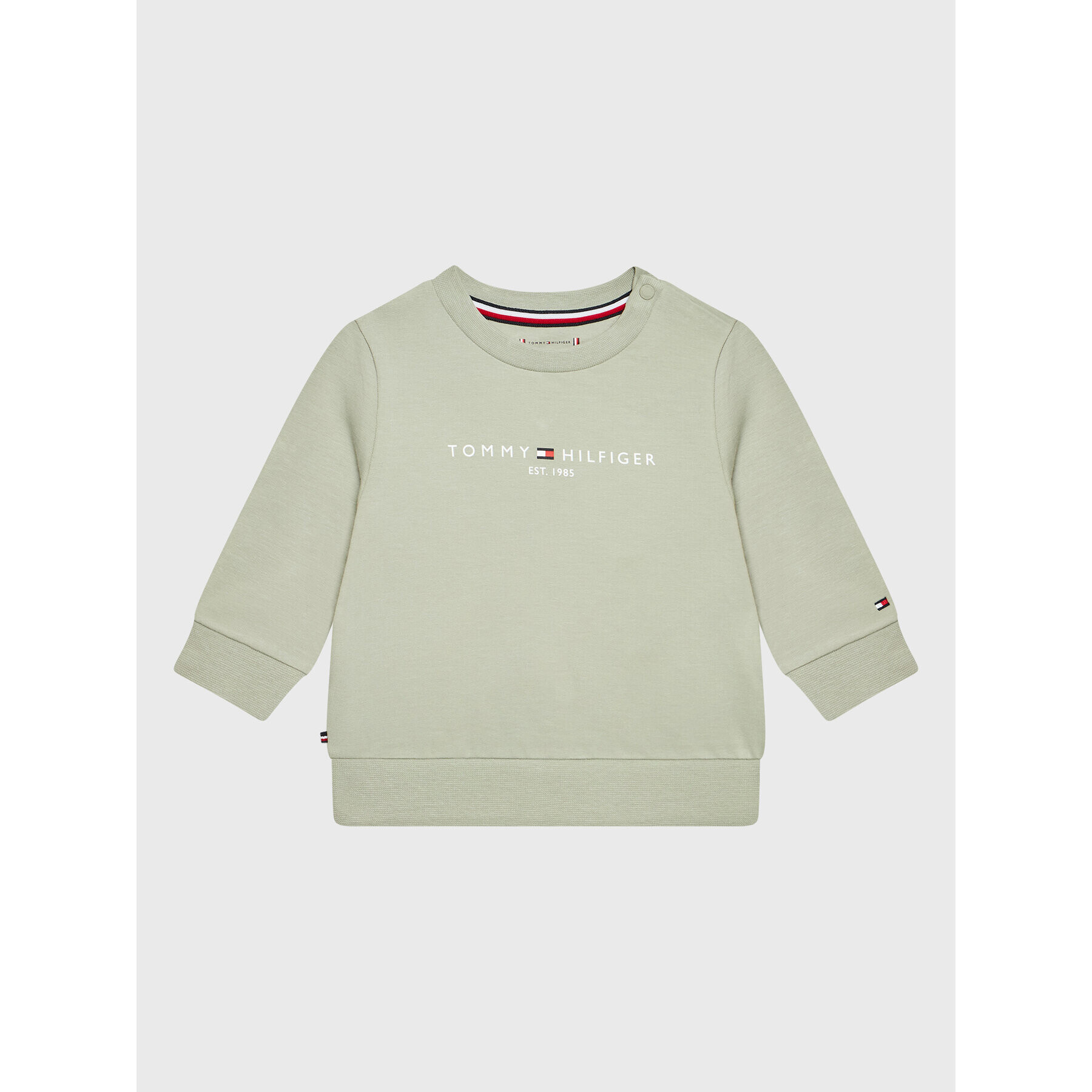 Tommy Hilfiger Анцуг Essential KN0KN01357 Зелен Regular Fit - Pepit.bg