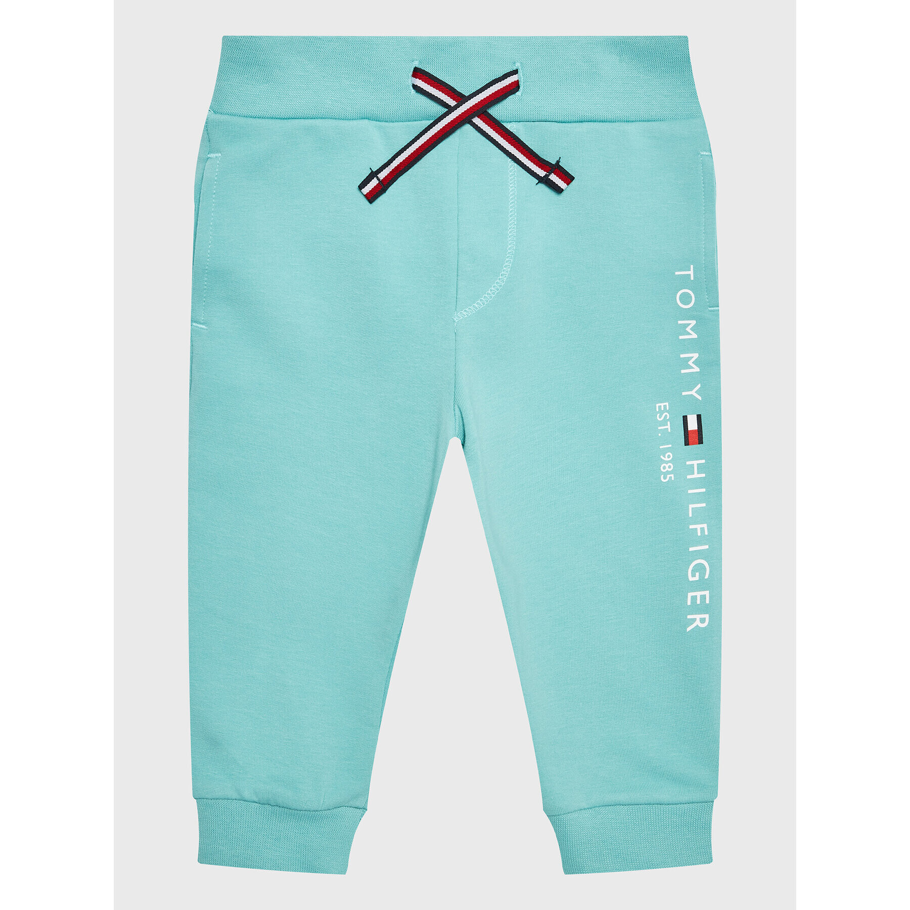 Tommy Hilfiger Анцуг Essential KN0KN01357 Зелен Regular Fit - Pepit.bg