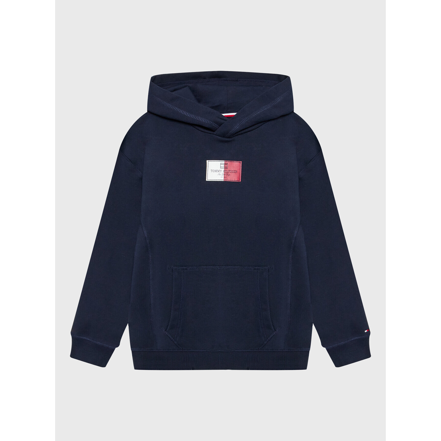 Tommy Hilfiger Анцуг Flag Label KB0KB07780 D Тъмносин Regular Fit - Pepit.bg