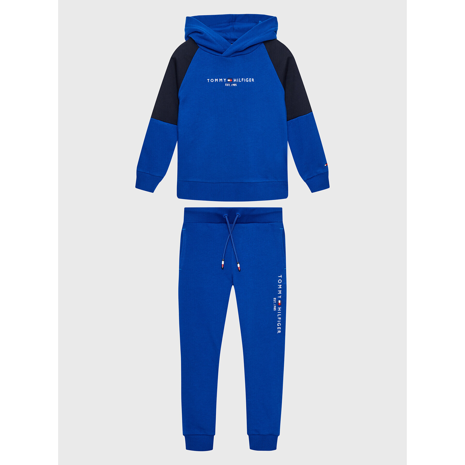 Tommy Hilfiger Анцуг KB0KB07649 M Тъмносин Regular Fit - Pepit.bg