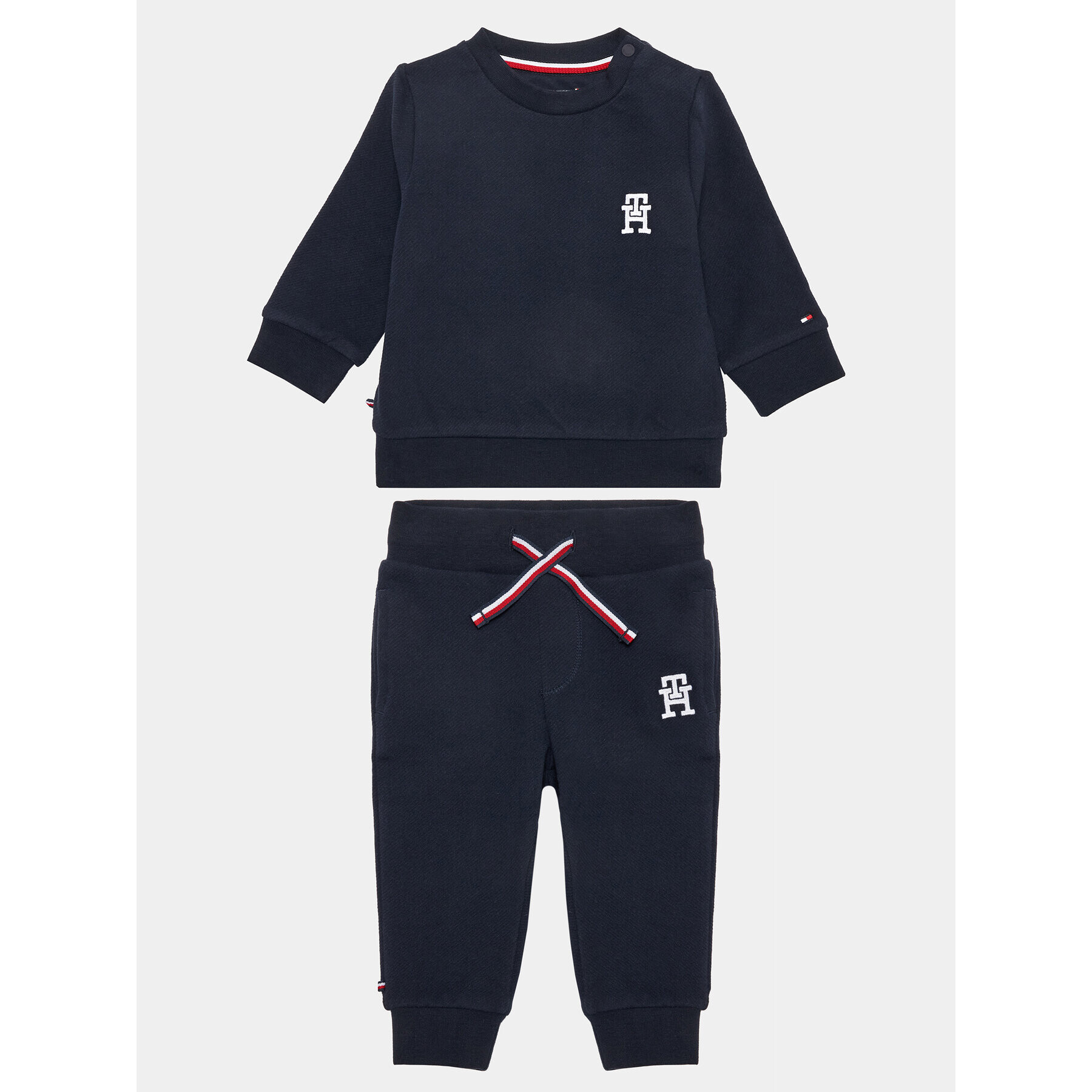 Tommy Hilfiger Анцуг KN0KN01688 Тъмносин Regular Fit - Pepit.bg