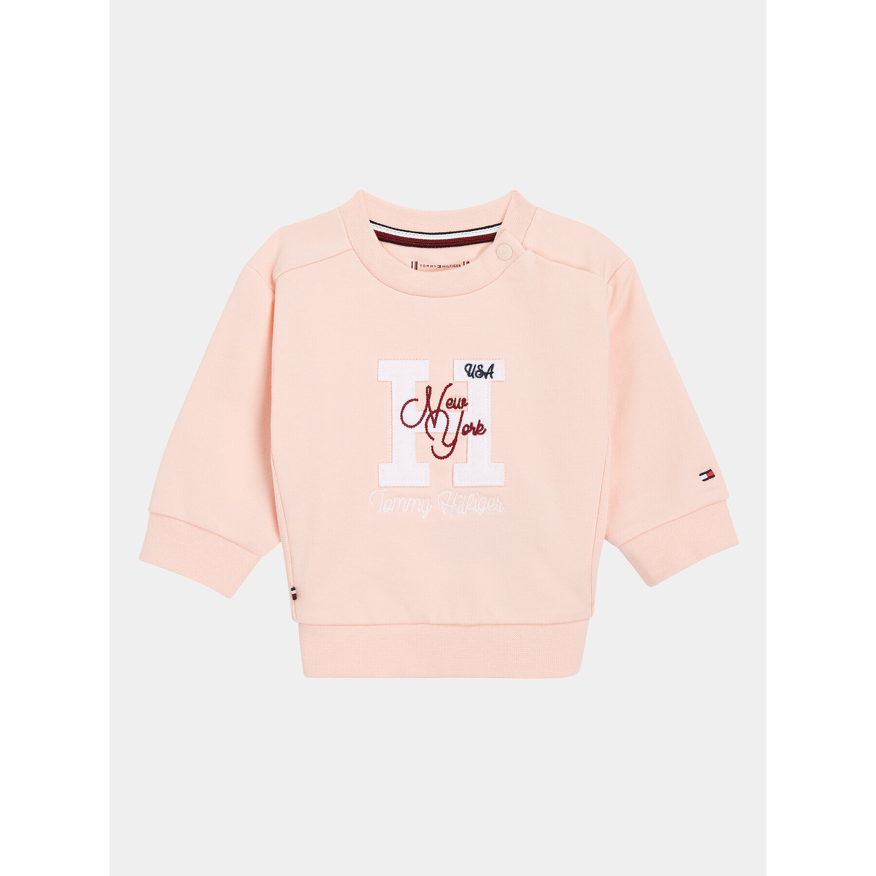 Tommy Hilfiger Анцуг KN0KN01697 Розов Regular Fit - Pepit.bg