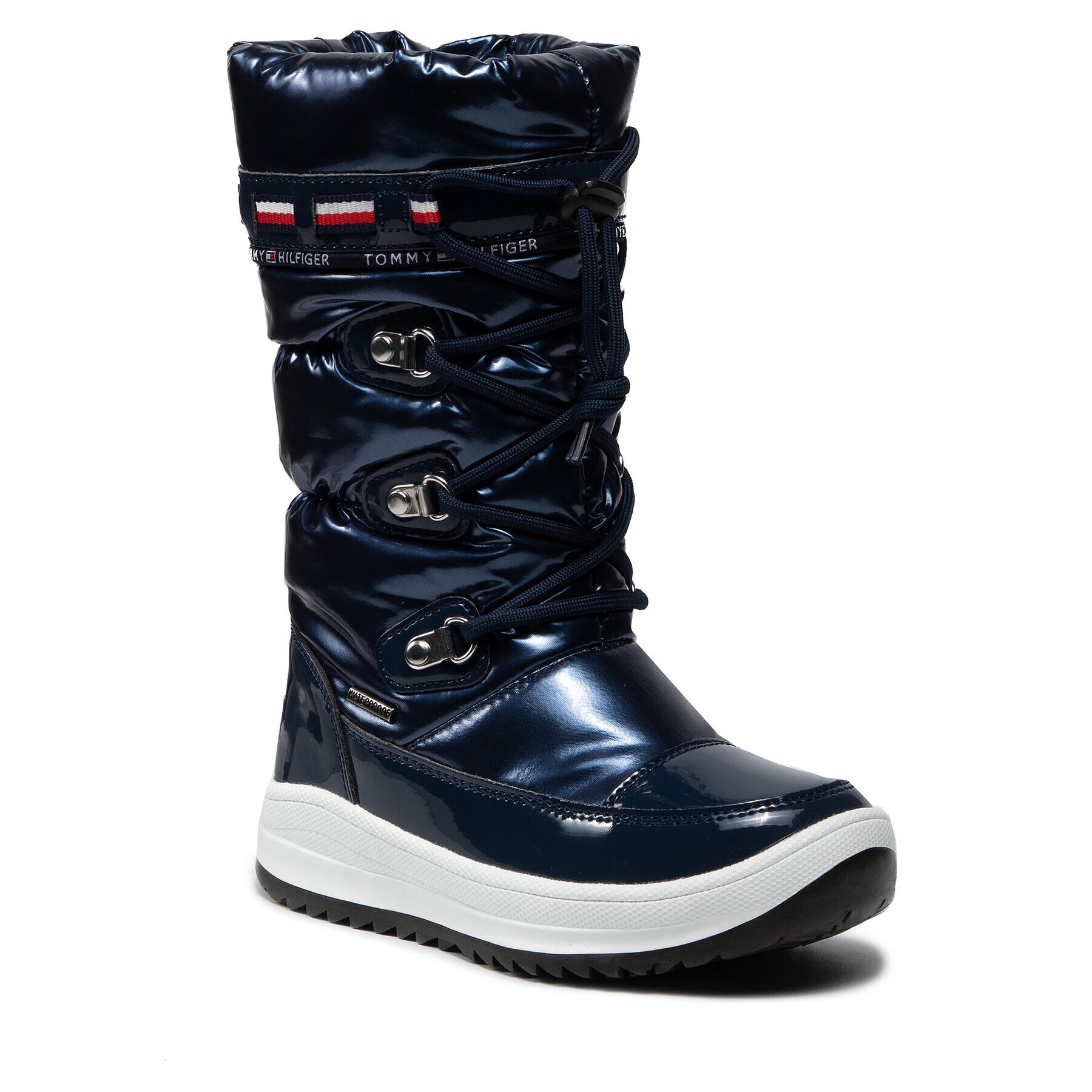 Tommy Hilfiger Апрески Snow Boot T3A6-32035-1240 M Тъмносин - Pepit.bg