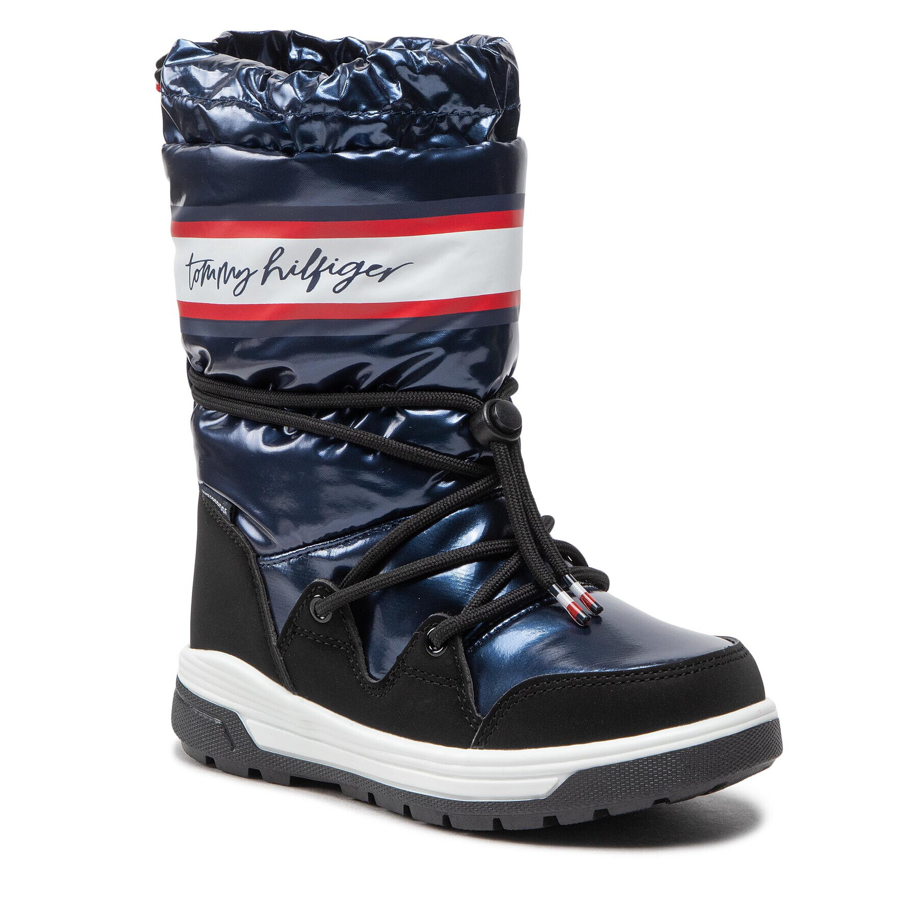 Tommy Hilfiger Апрески Snow Boot T3A6-32436-1485 M Тъмносин - Pepit.bg