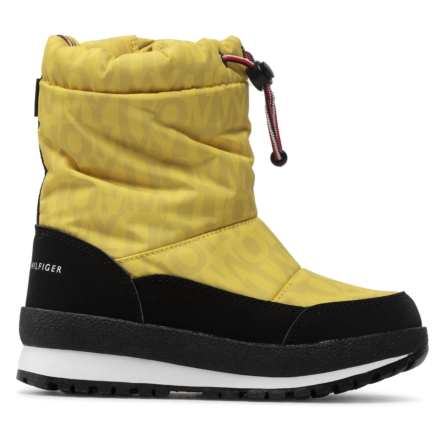 Tommy Hilfiger Апрески Snow Boot T3B6-32547-1486 M Жълт - Pepit.bg