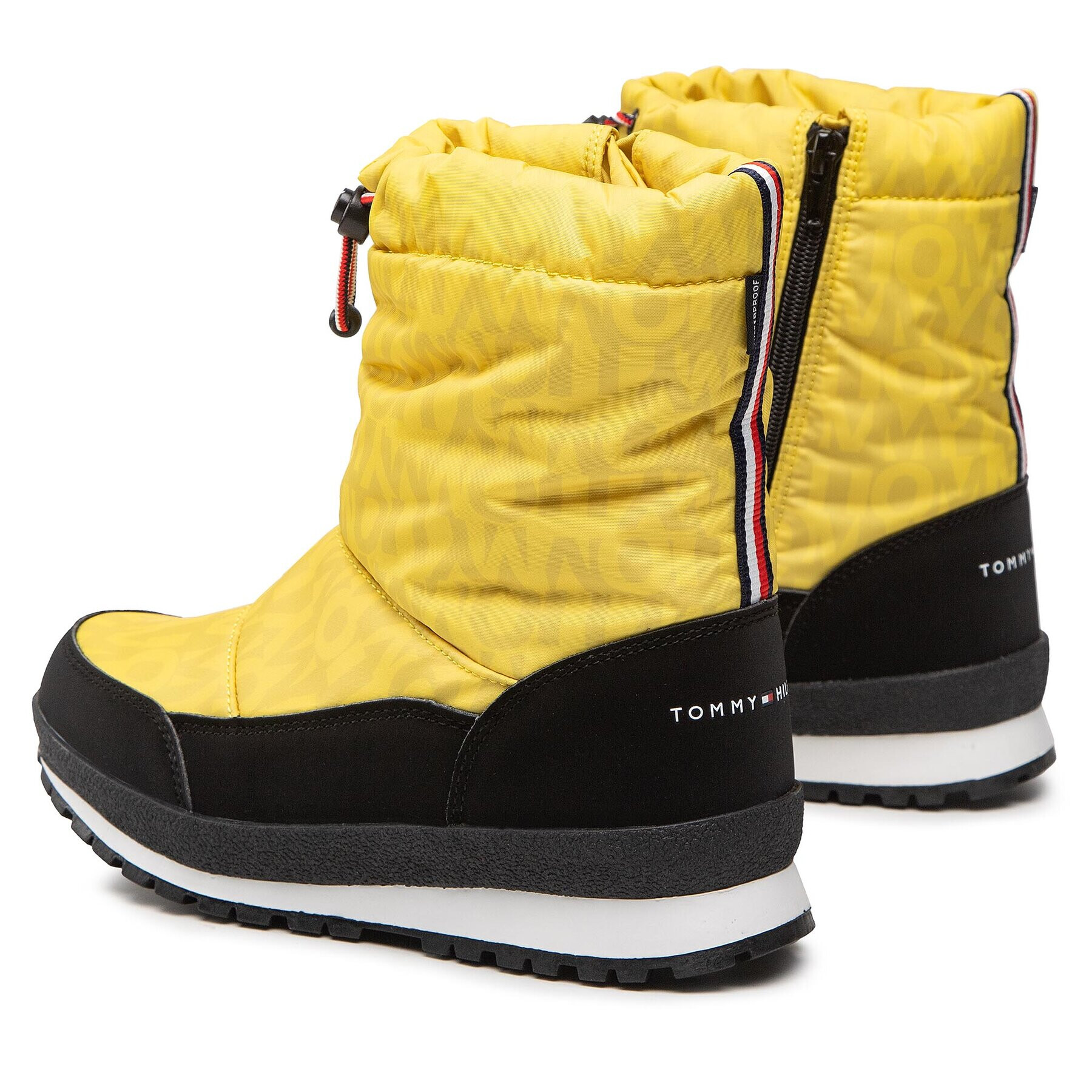 Tommy Hilfiger Апрески Snow Boot T3B6-32547-1486 S Жълт - Pepit.bg