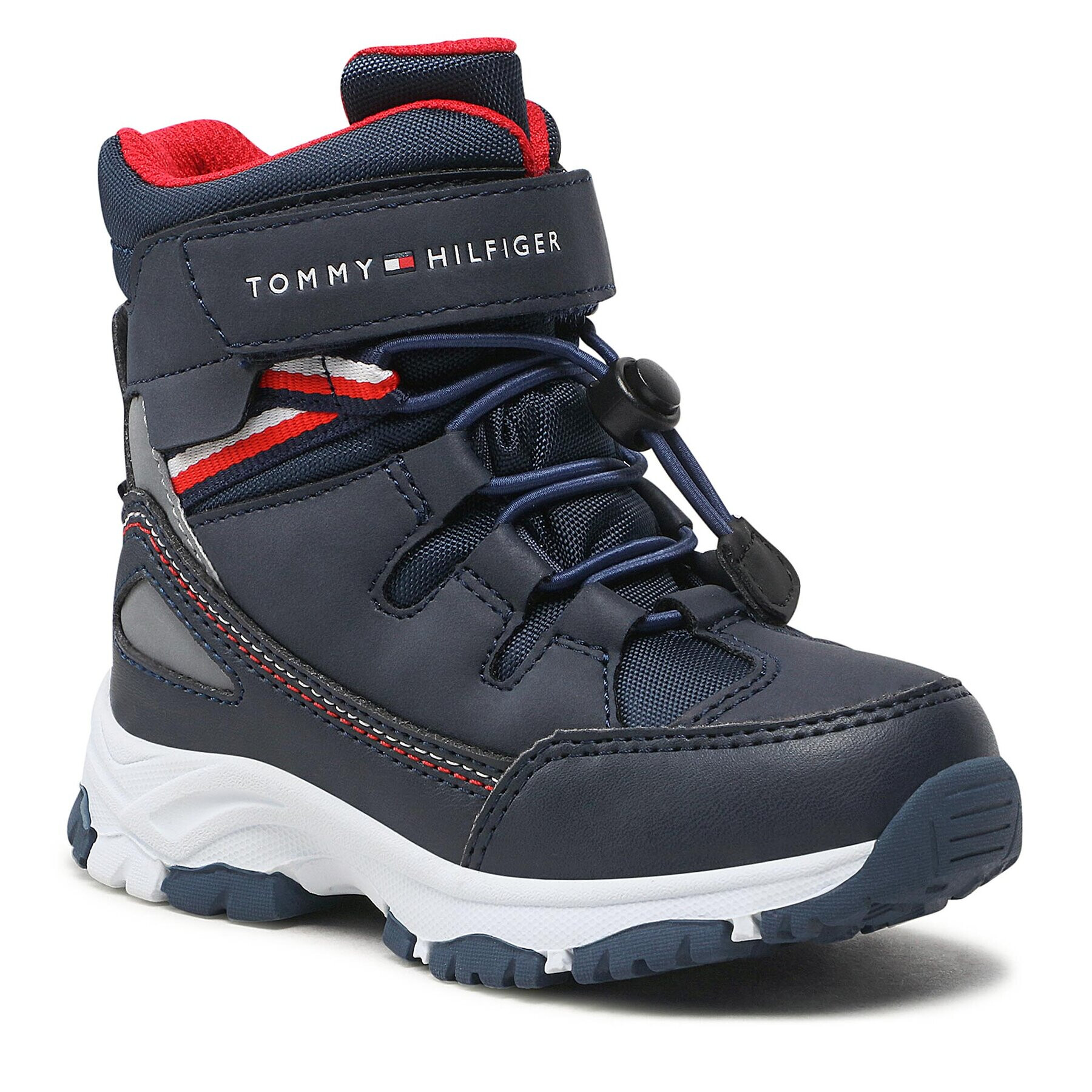 Tommy Hilfiger Апрески Tech Bootie T3B5-32542-1487 M Тъмносин - Pepit.bg