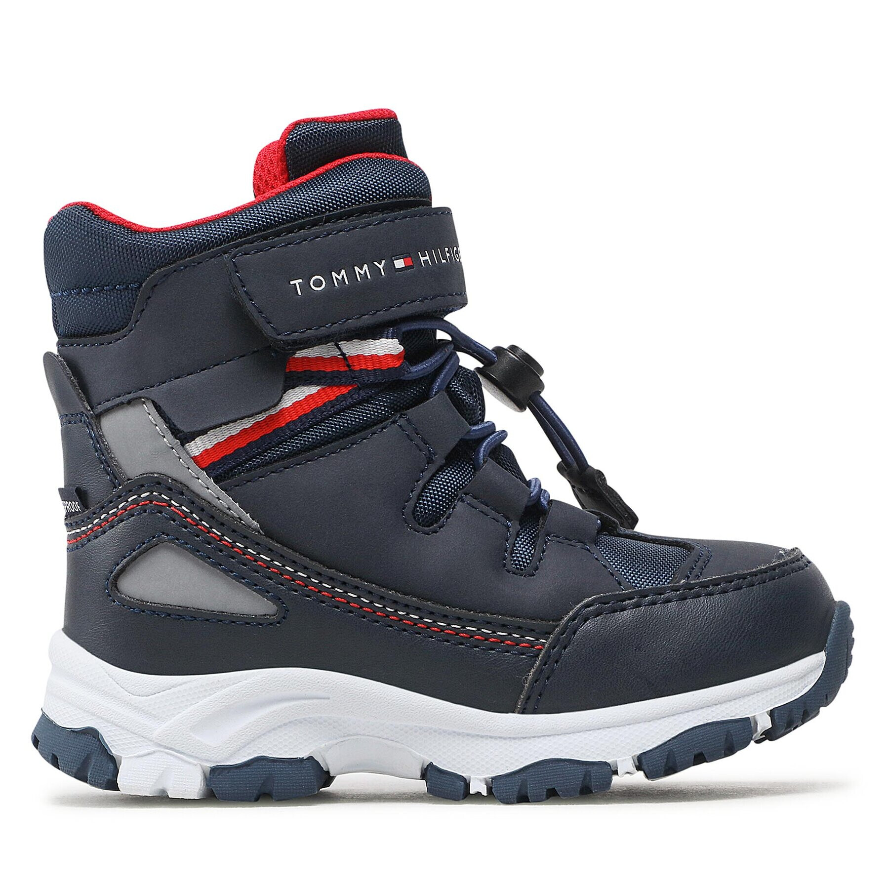 Tommy Hilfiger Апрески Tech Bootie T3B5-32542-1487 M Тъмносин - Pepit.bg