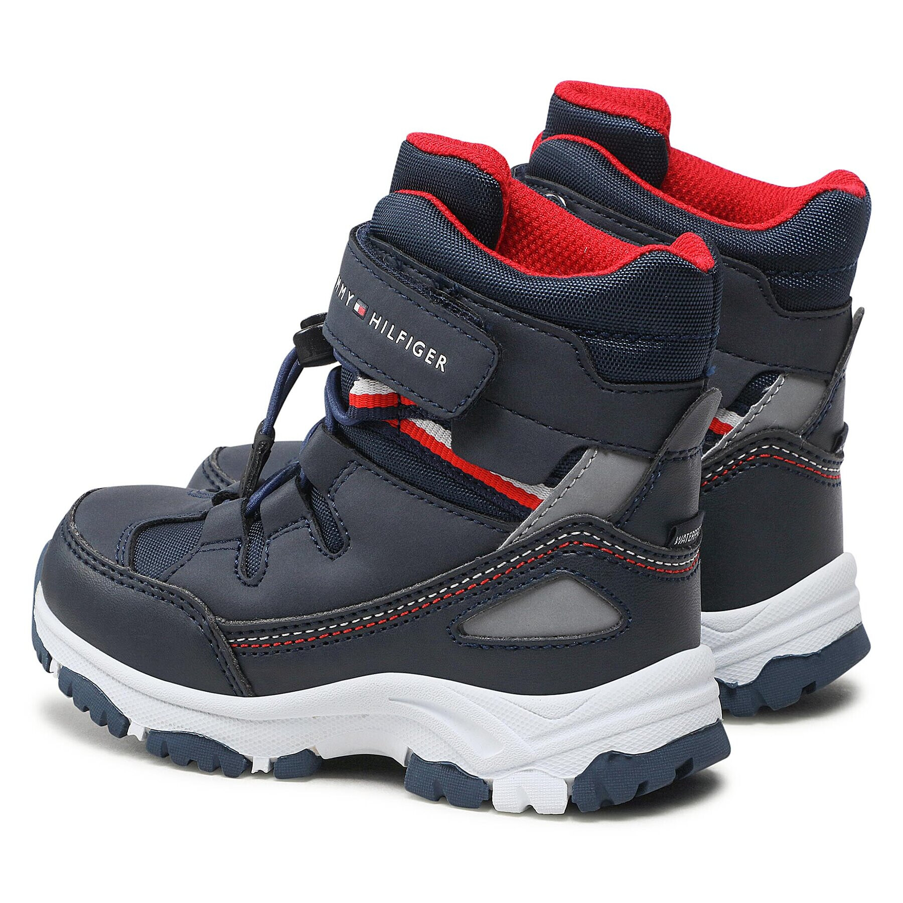 Tommy Hilfiger Апрески Tech Bootie T3B5-32542-1487 M Тъмносин - Pepit.bg