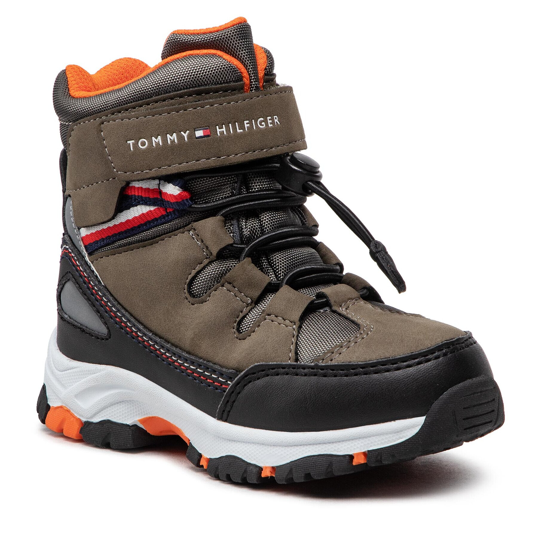 Tommy Hilfiger Апрески Tech Bootie T3B5-32542-1487 M Зелен - Pepit.bg