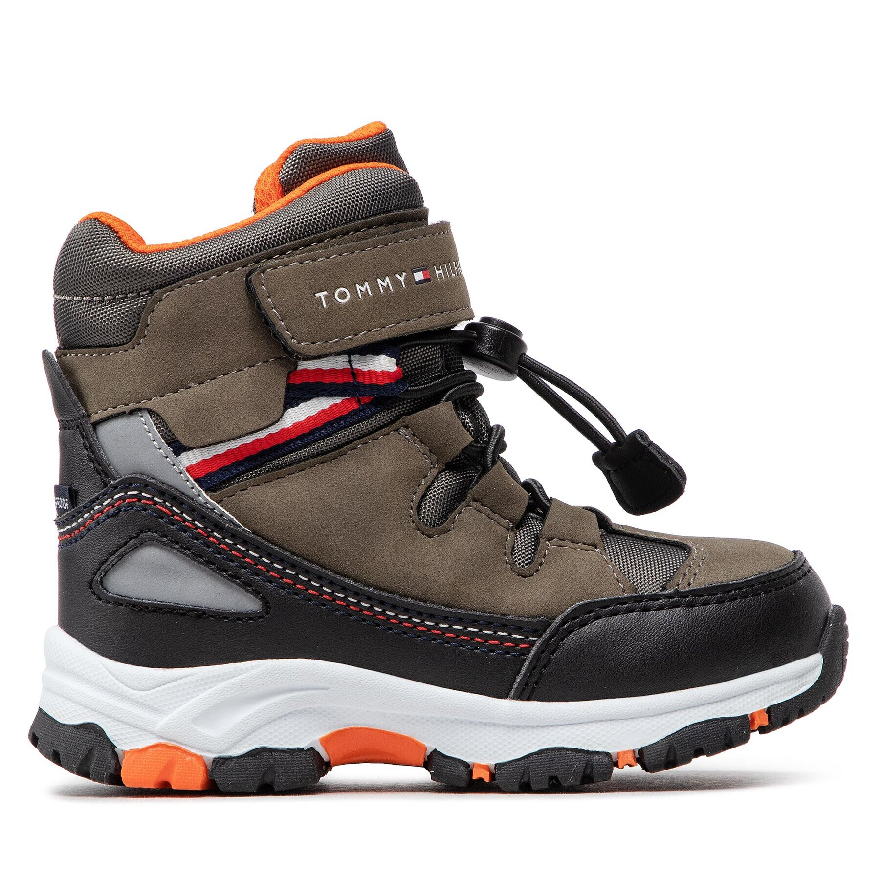 Tommy Hilfiger Апрески Tech Bootie T3B5-32542-1487 M Зелен - Pepit.bg