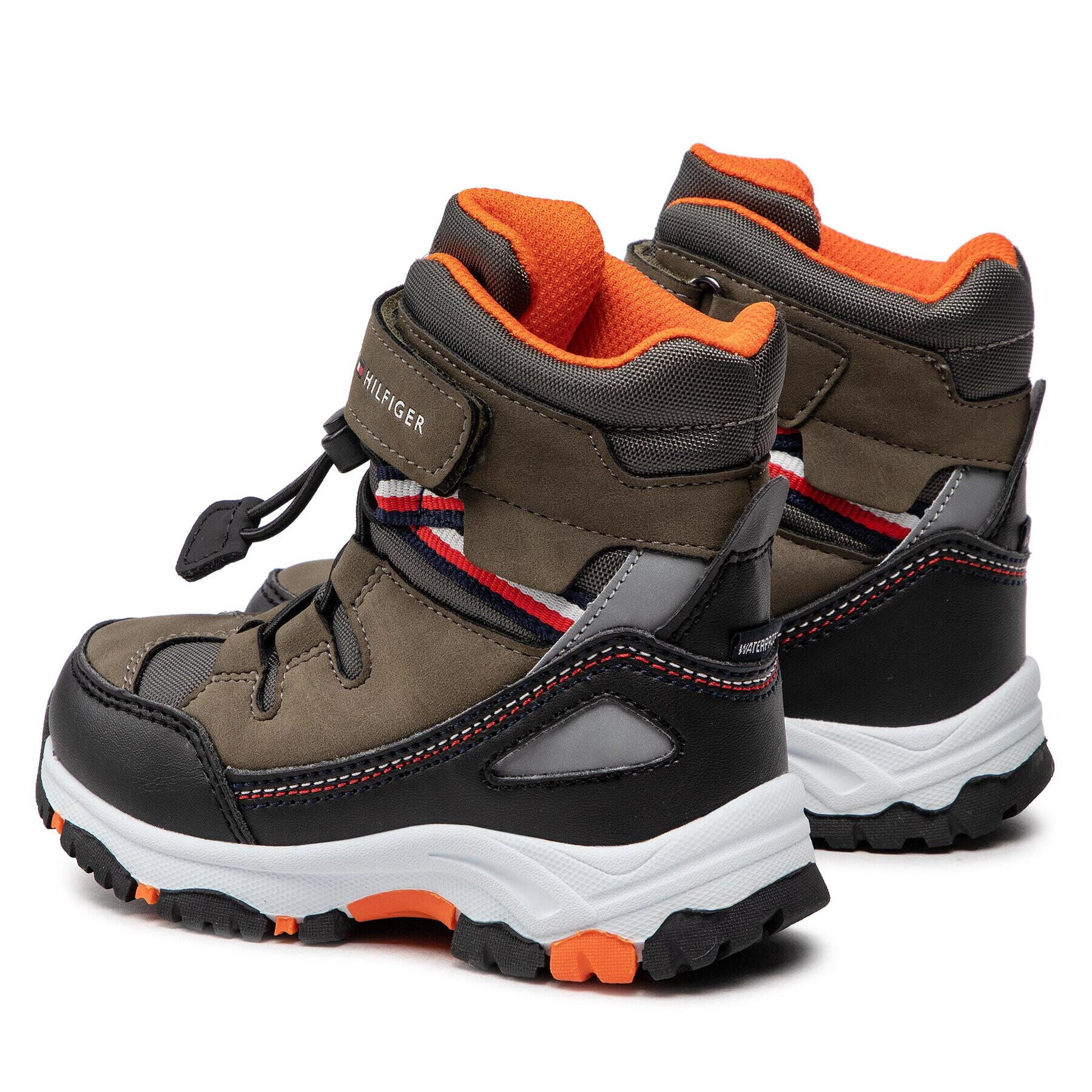 Tommy Hilfiger Апрески Tech Bootie T3B5-32542-1487 M Зелен - Pepit.bg