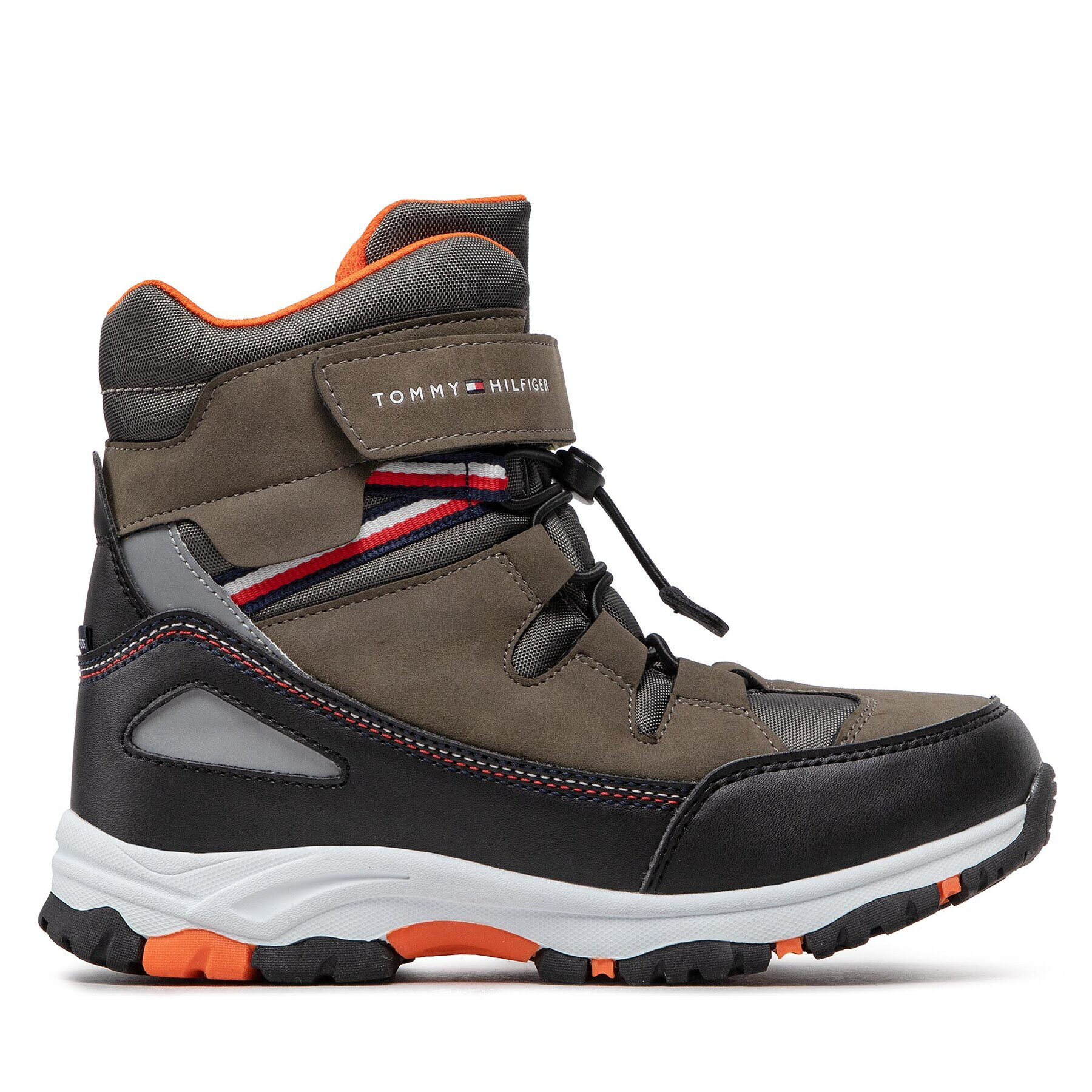 Tommy Hilfiger Апрески Tech Bootie T3B5-32542-1487 S Зелен - Pepit.bg