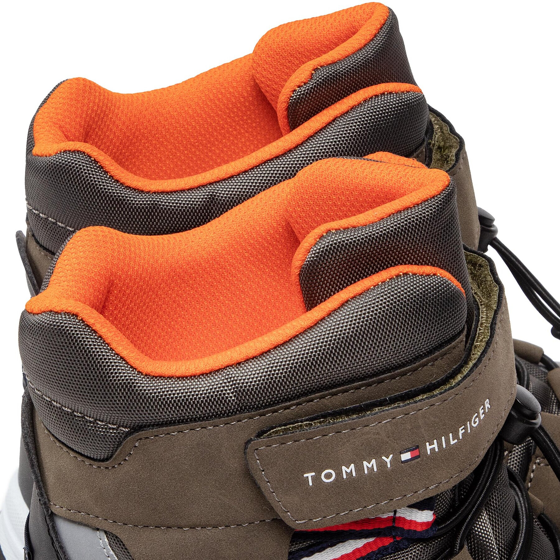 Tommy Hilfiger Апрески Tech Bootie T3B5-32542-1487 S Зелен - Pepit.bg