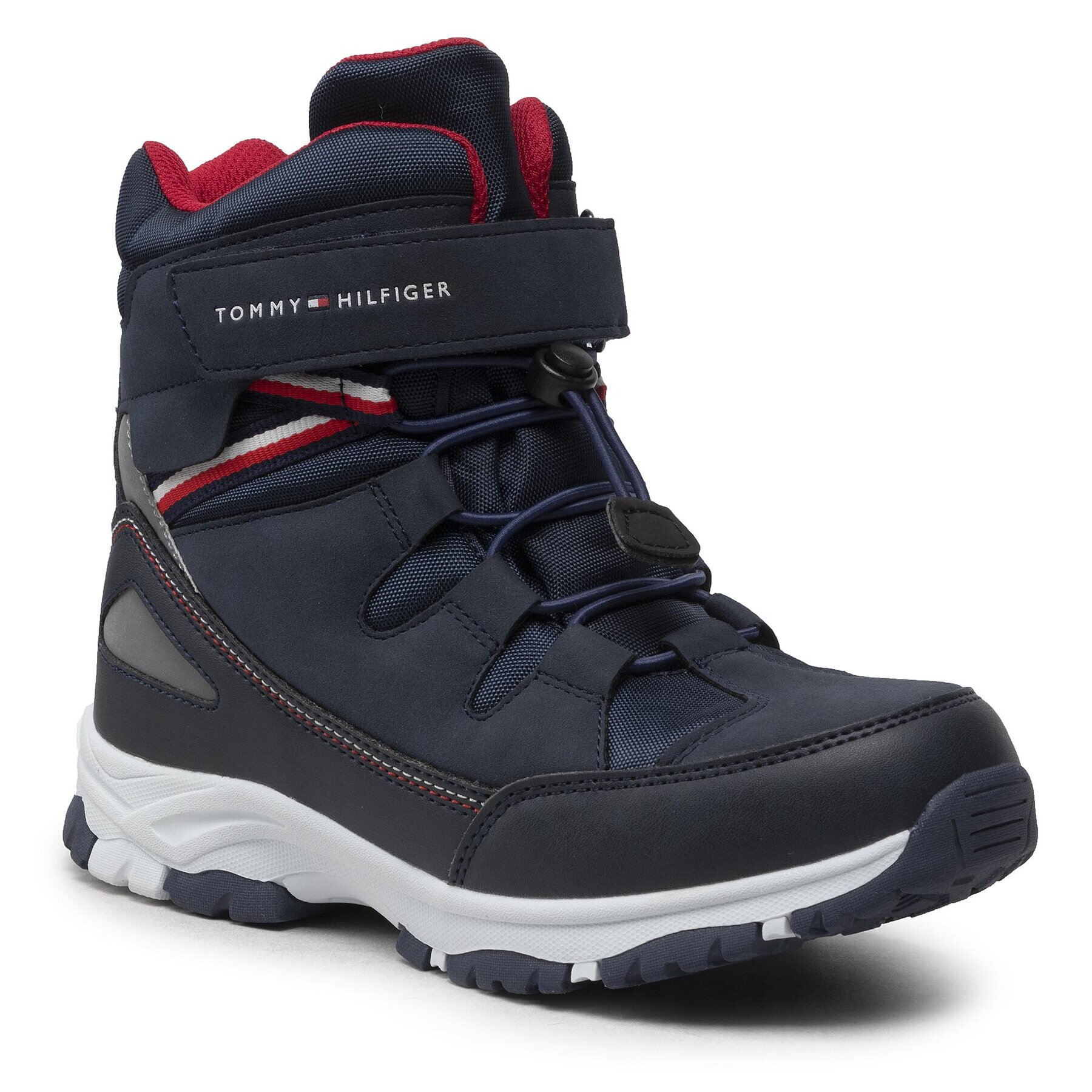 Tommy Hilfiger Апрески Tech Bootie T3B5-32542-1487 Тъмносин - Pepit.bg