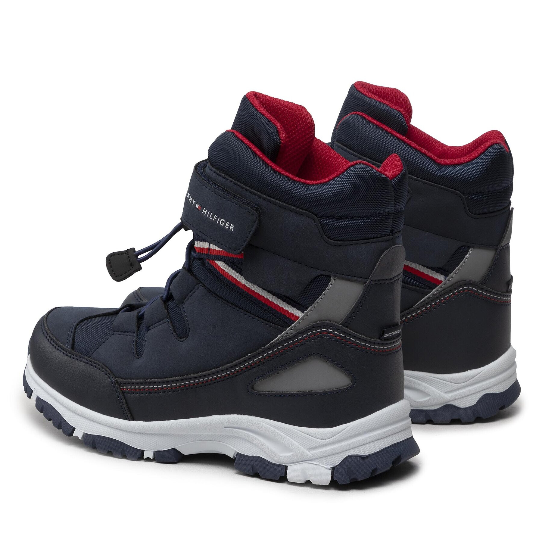 Tommy Hilfiger Апрески Tech Bootie T3B5-32542-1487 Тъмносин - Pepit.bg