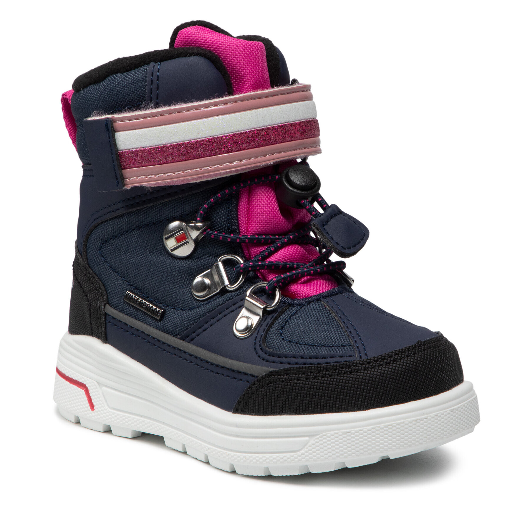 Tommy Hilfiger Апрески Technical Bootie T1A5-32031-0279A082 Тъмносин - Pepit.bg