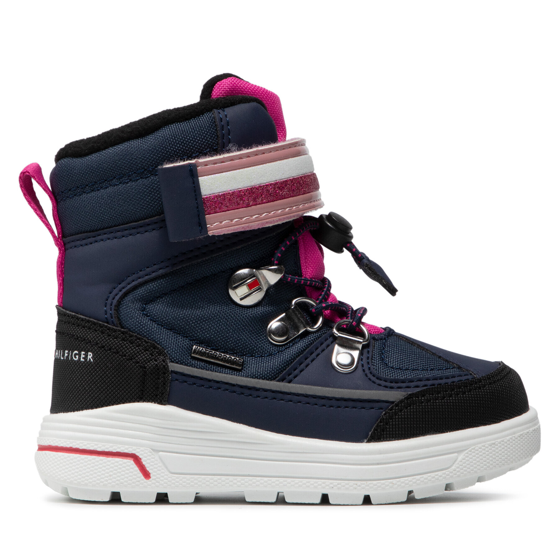 Tommy Hilfiger Апрески Technical Bootie T1A5-32031-0279A082 Тъмносин - Pepit.bg